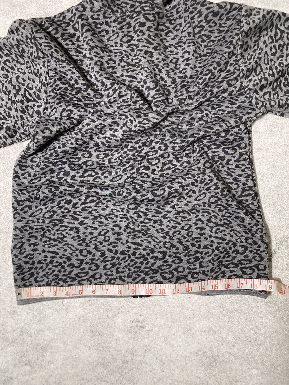 Japanese Brand DOXY Leopard Fur Zip Hoodie Lgb Ifsix Style Size US M / EU 48-50 / 2 - 10 Thumbnail