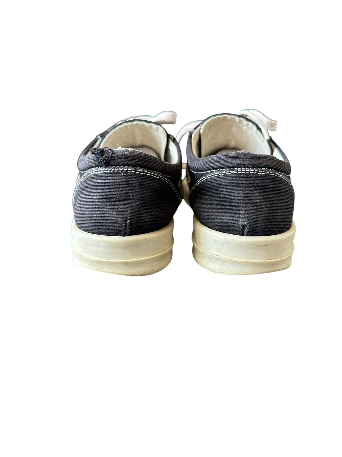 Rick Owens Drkshdw Rick Owens drkshdw Vintage - Vans low Sneakers canvas Black Size US 6.5 / EU 39-40 - 4 Thumbnail