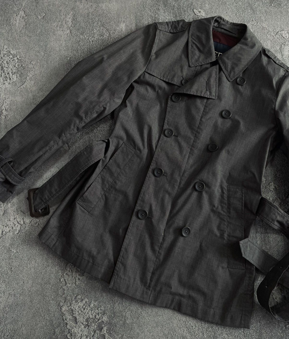 Herno Herno Trench Jacket Belted Double Breasted ITALY Size 46 / S Size US S / EU 44-46 / 1 - 16 Thumbnail
