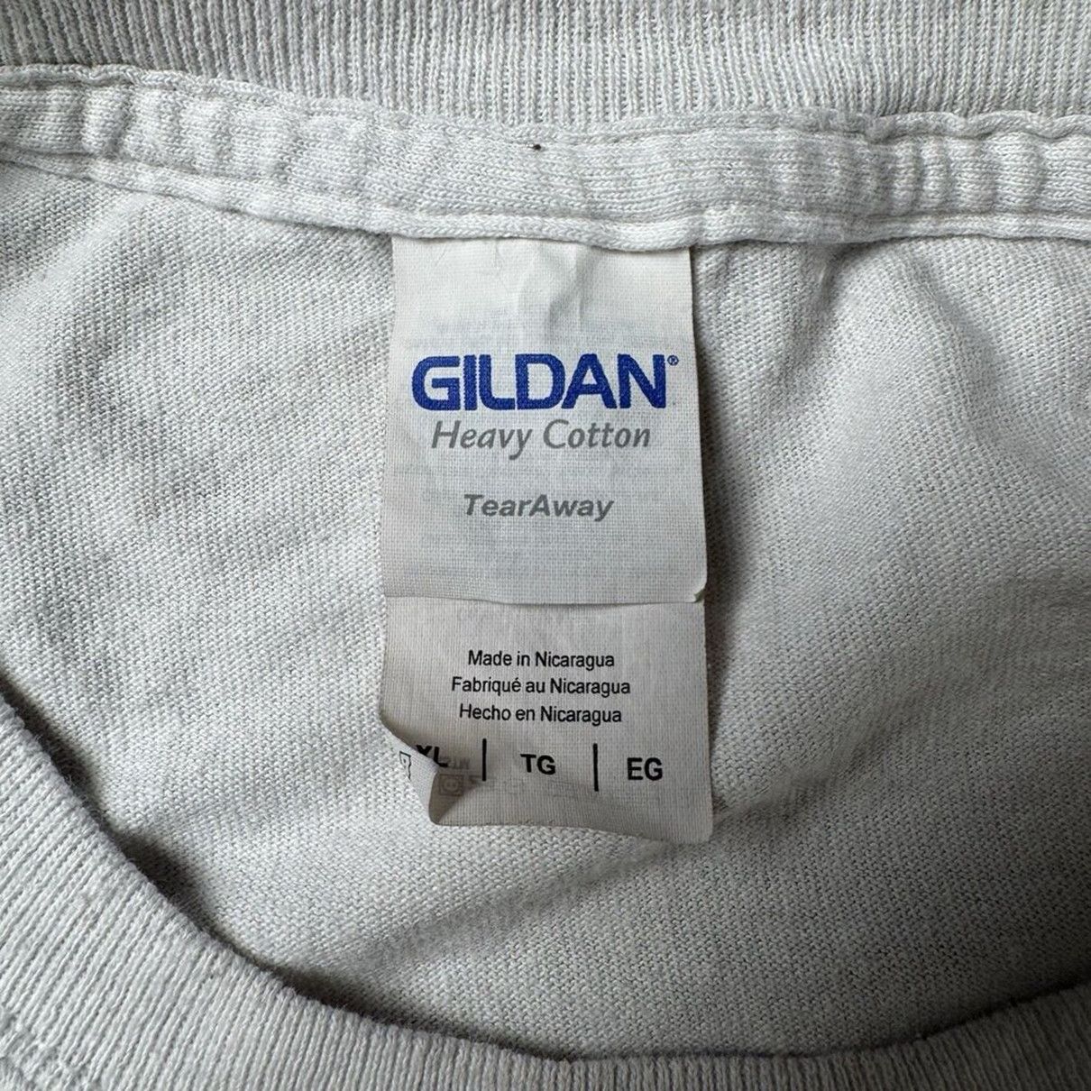 Gildan Gildan Embroidered & Printed Logo T-Shirt White Size US XL / EU 56 / 4 - 3 Thumbnail