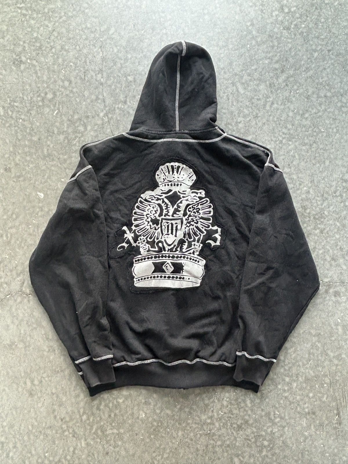 Mecca Vintage Y2K Mecca Zip Up Hoodie Baggy Jesse Pinkman Size US XXL / EU 58 / 5 - 1 Thumbnail
