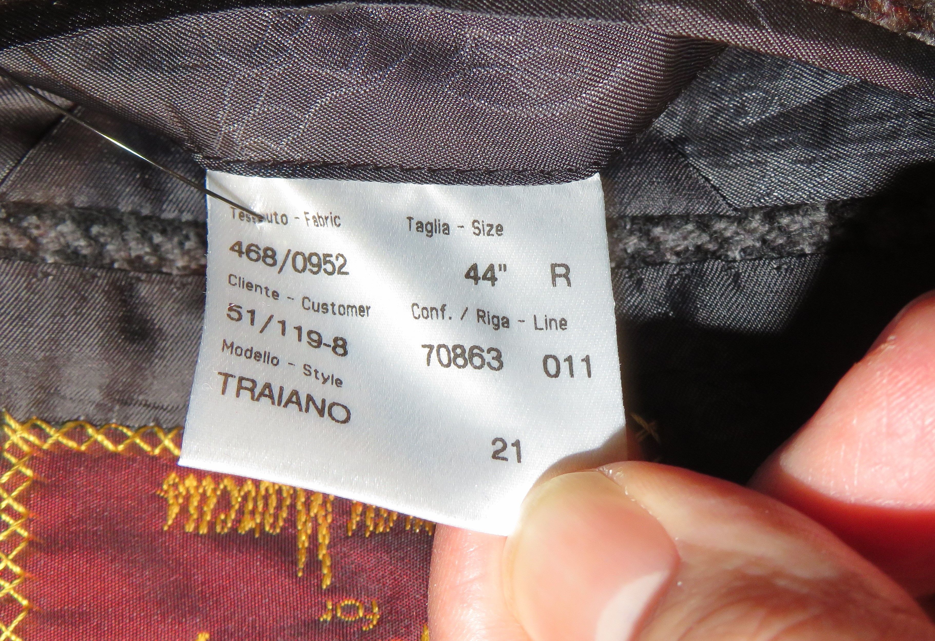 Brioni × Neiman Marcus Traiano Cashmere Gray Plaid Heavy Sport Coat 44R NWT NOS Size 44R - 12 Thumbnail