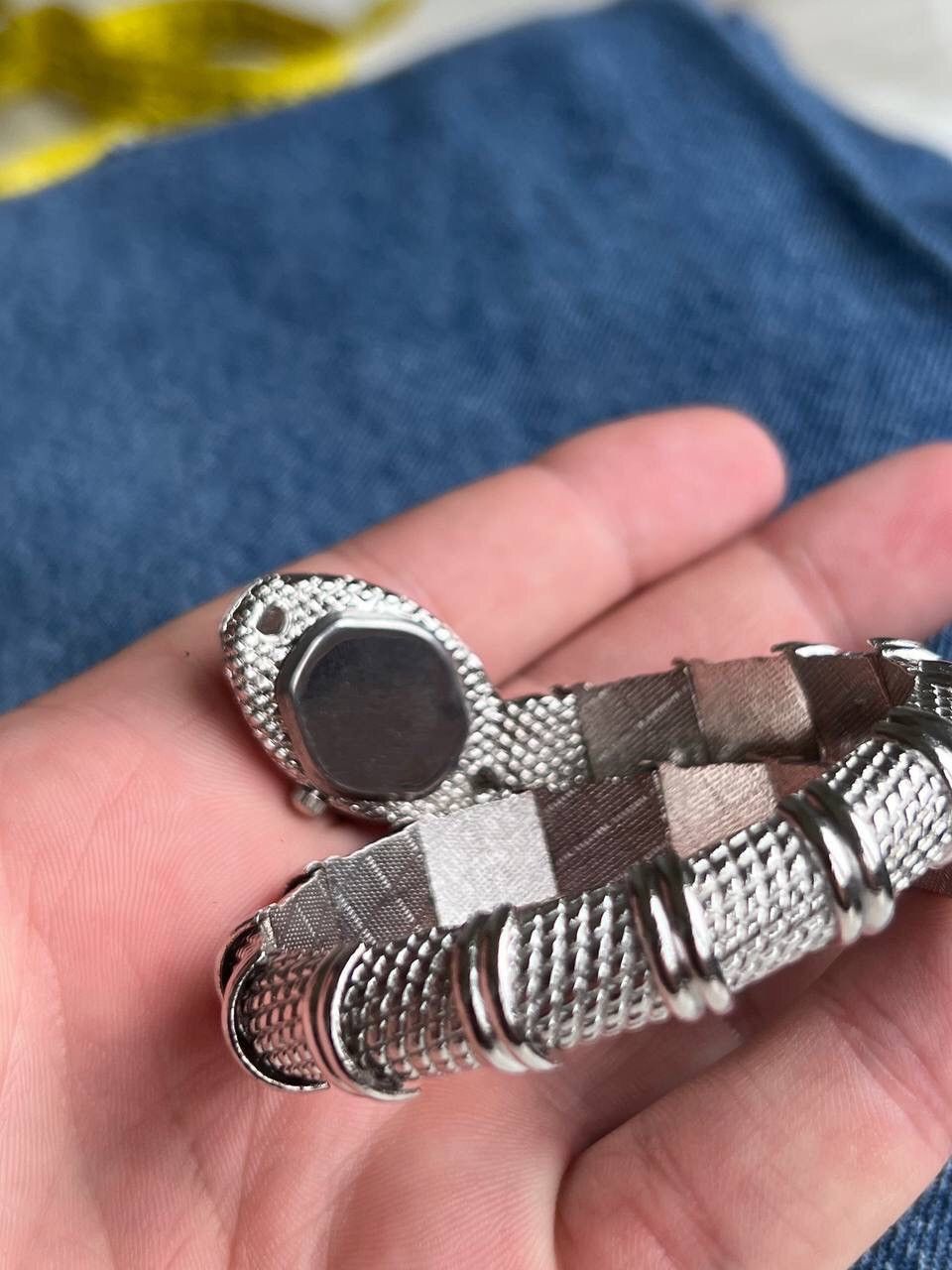 Japanese Brand × Vintage Snake 🐍 regular bracelet unisex Vintage Design rare WATCH Size ONE SIZE - 5 Thumbnail
