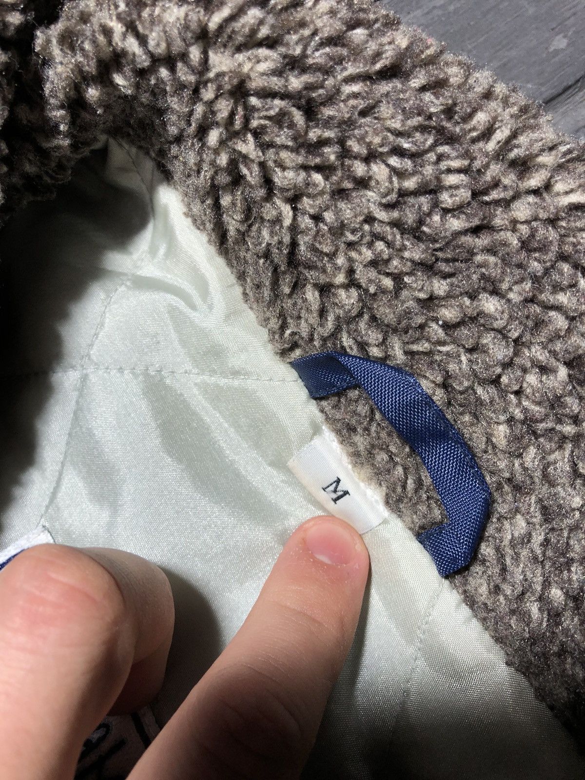 Hysteric Glamour × Yohji Yamamoto VTG If Six Was Nine Style Puffer Bomber Jacket Fur Hood Size US M / EU 48-50 / 2 - 4 Thumbnail