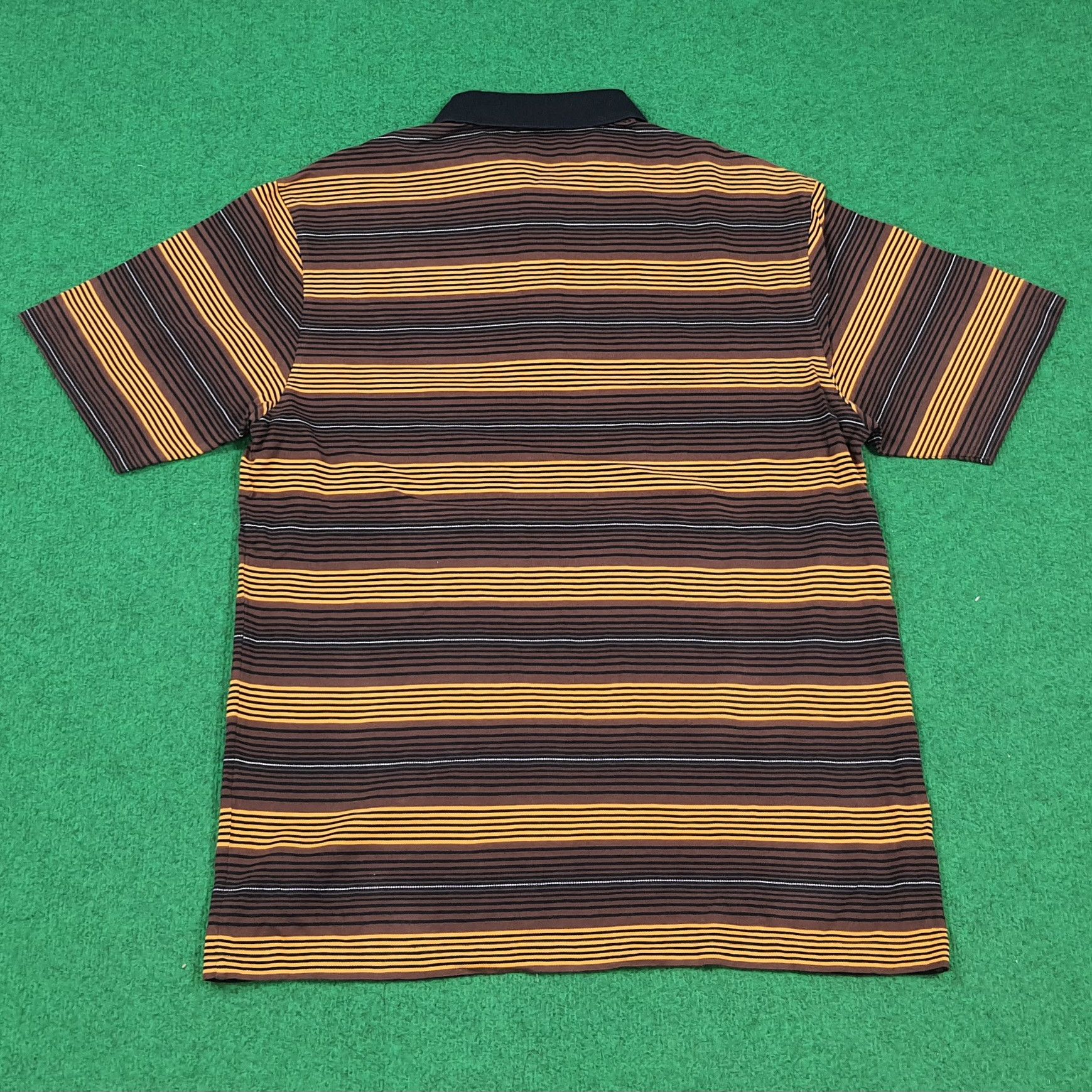 Balenciaga Vintage Balenciaga Striped Polo Shirt C294N8 Size US L / EU 52-54 / 3 - 3 Thumbnail