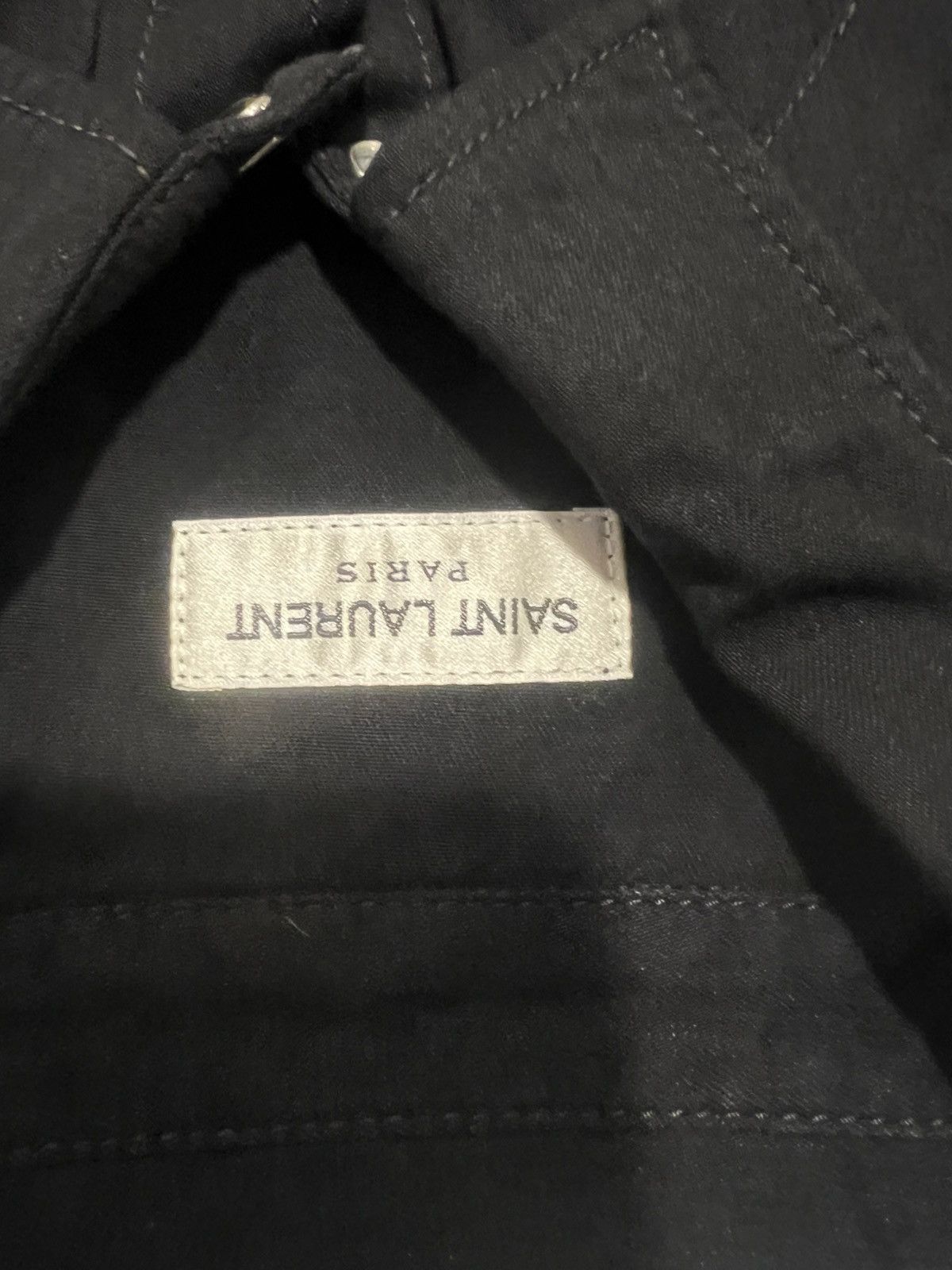 Saint Laurent Paris Saint Laurent western denim shirt. XL. $920 Size US L / EU 52-54 / 3 - 4 Thumbnail
