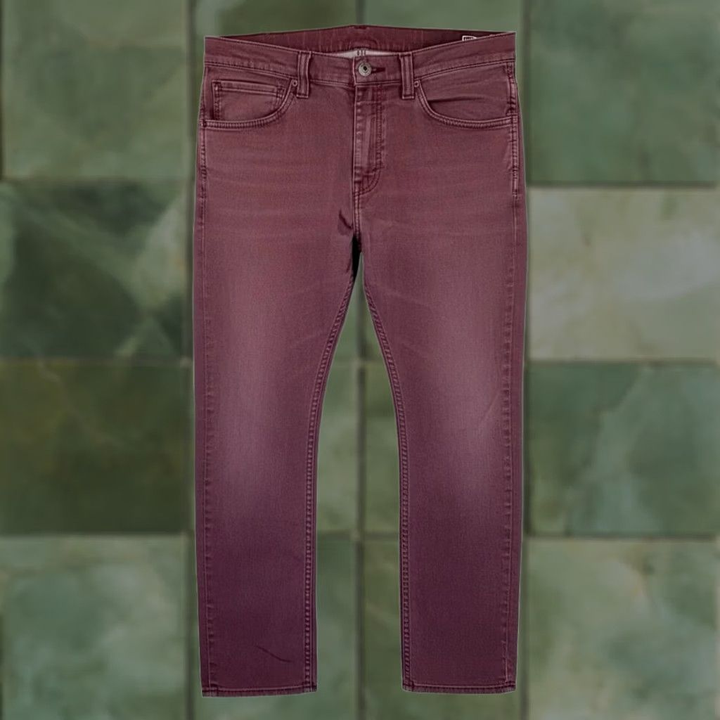 Levi's Levi's 501 Jeans Mens 36x32 Red Medium Wash Straight Denim Button Fly Classic Fit Size US 36 / EU 52 - 1 Thumbnail