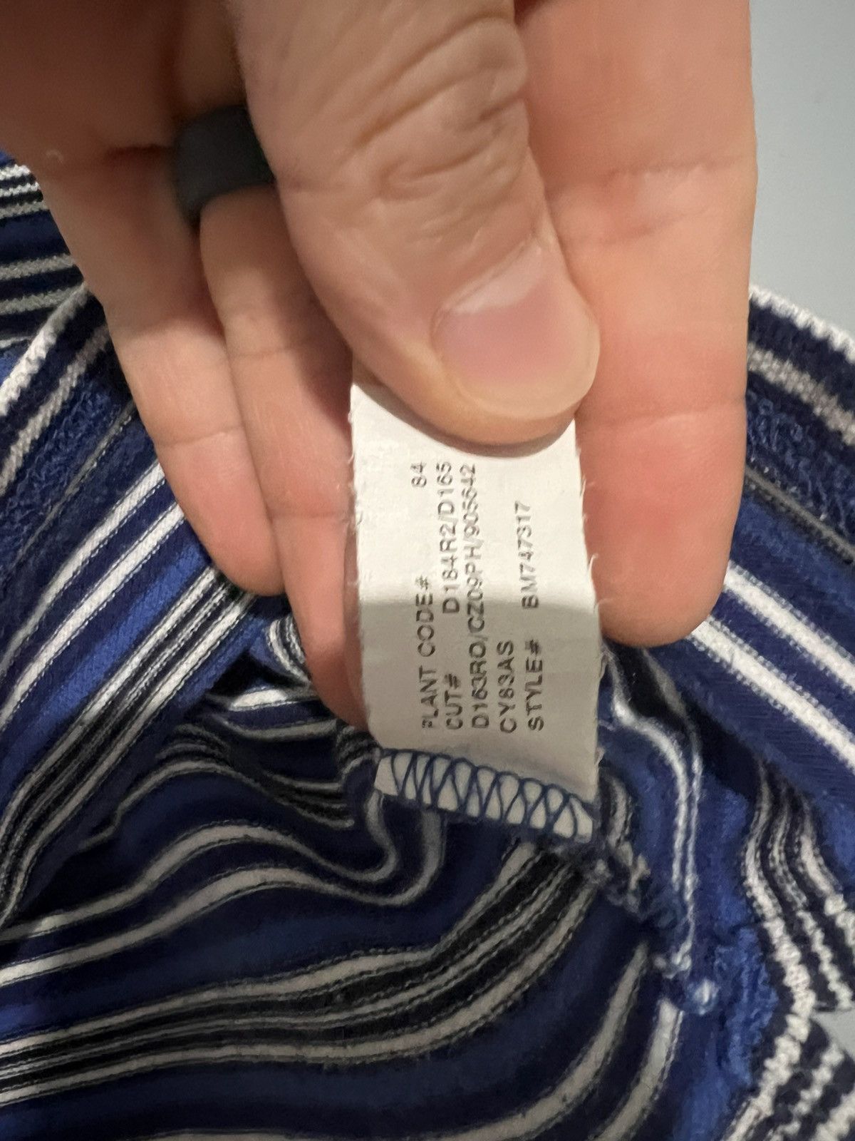 Polo Ralph Lauren Polo Ralph Lauren Blue & White Striped Baby Boy Sz 18m Polo Size US XXS / EU 40 - 7 Thumbnail