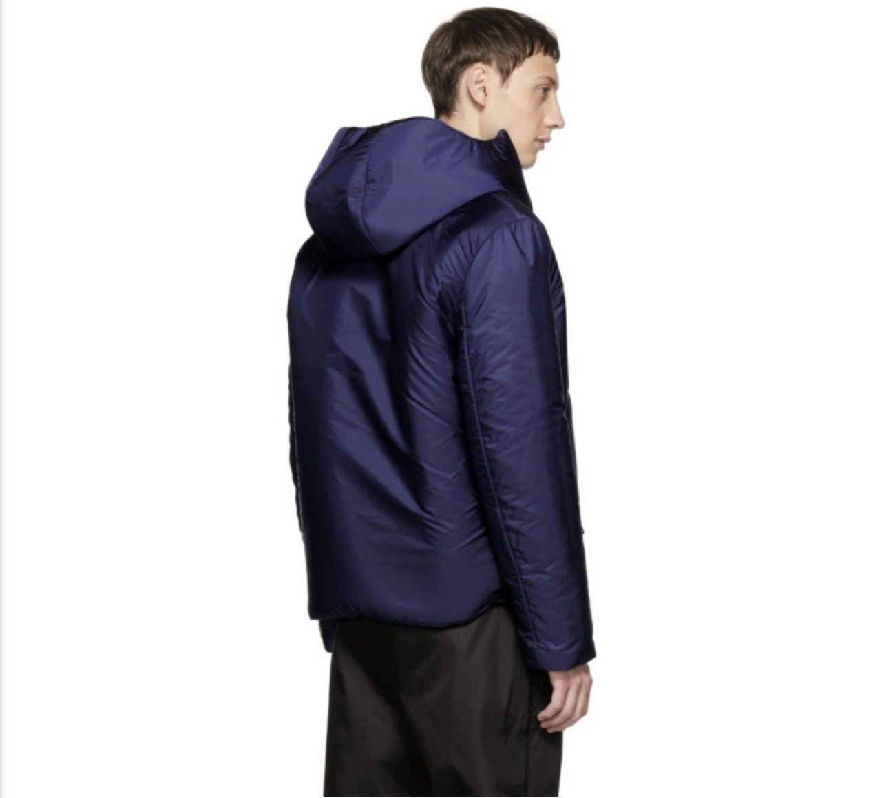 Prada Prada Blue Nylon Logo Jacket BNWT $1790 RETAIL Size US S / EU 44-46 / 1 - 3 Thumbnail