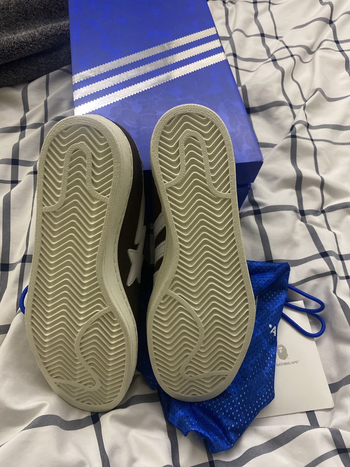Adidas × Bape Bape x Adidas Campus 80s 30th Anniversary Size US 8 / EU 41 - 6 Thumbnail