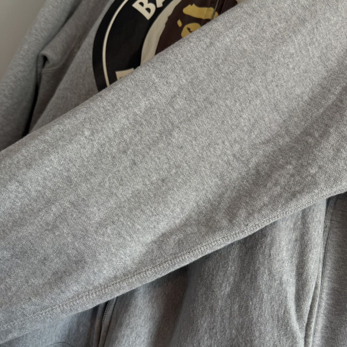 Bape OG College Logo Full Zip Up Hoodie Size US L / EU 52-54 / 3 - 7 Thumbnail