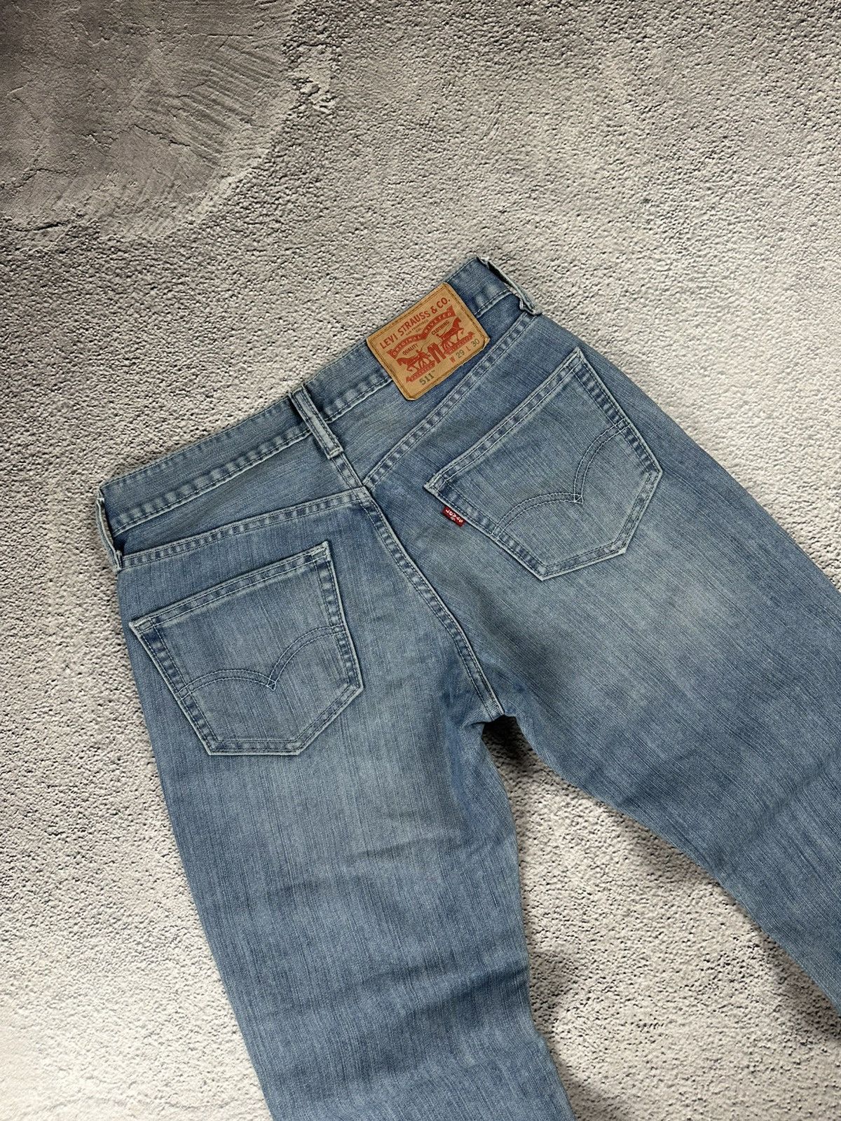 Levi's Vintage Clothing Vintage Levi’s 511 Denim Blue Jeans Baggy Old Money Style Size US 29 - 3 Thumbnail