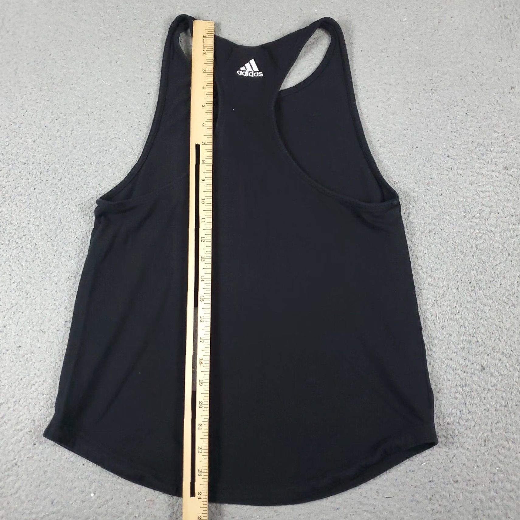 Adidas VINTAGE Adidas Women’s Tank Top S Black Casual Activewear Running Workout Size S / US 4 / IT 40 - 4 Thumbnail