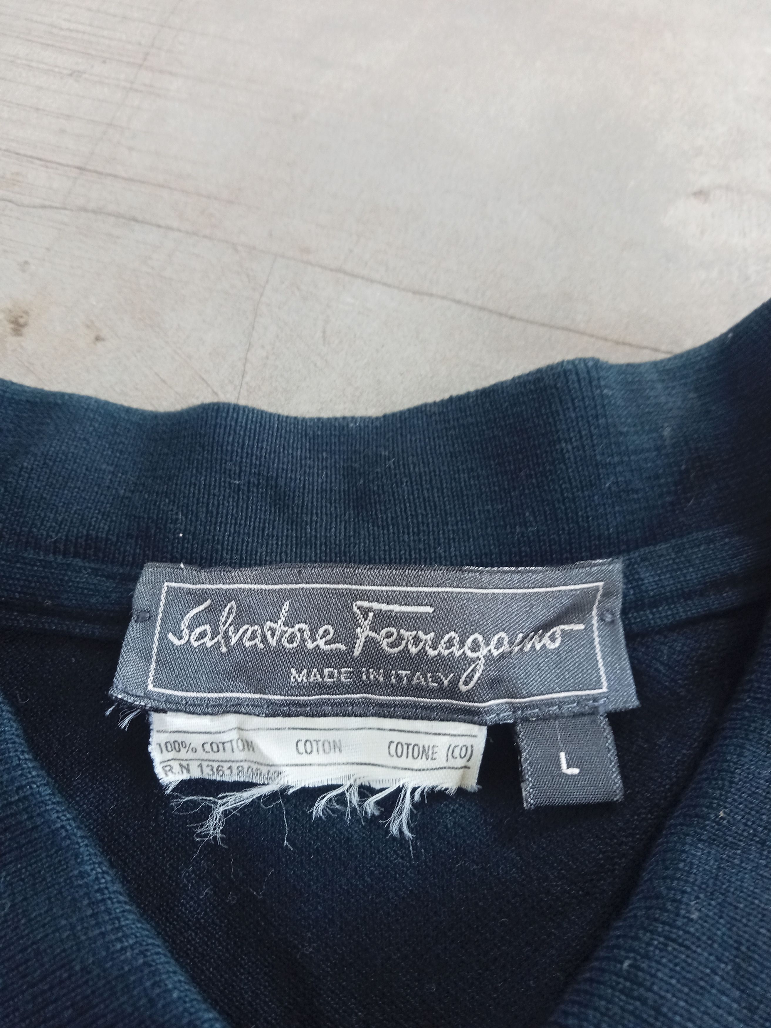 Salvatore Ferragamo Salvatore Ferragamo Polo Shirt Size US L / EU 52-54 / 3 - 4 Thumbnail