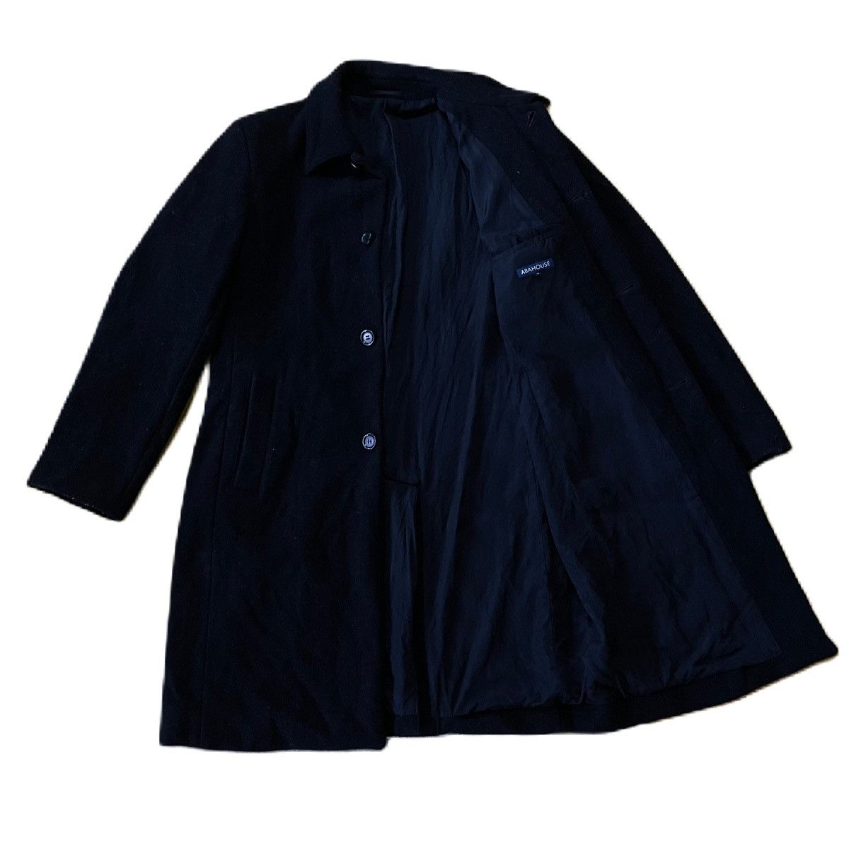 Abahouse wool long coat jacket