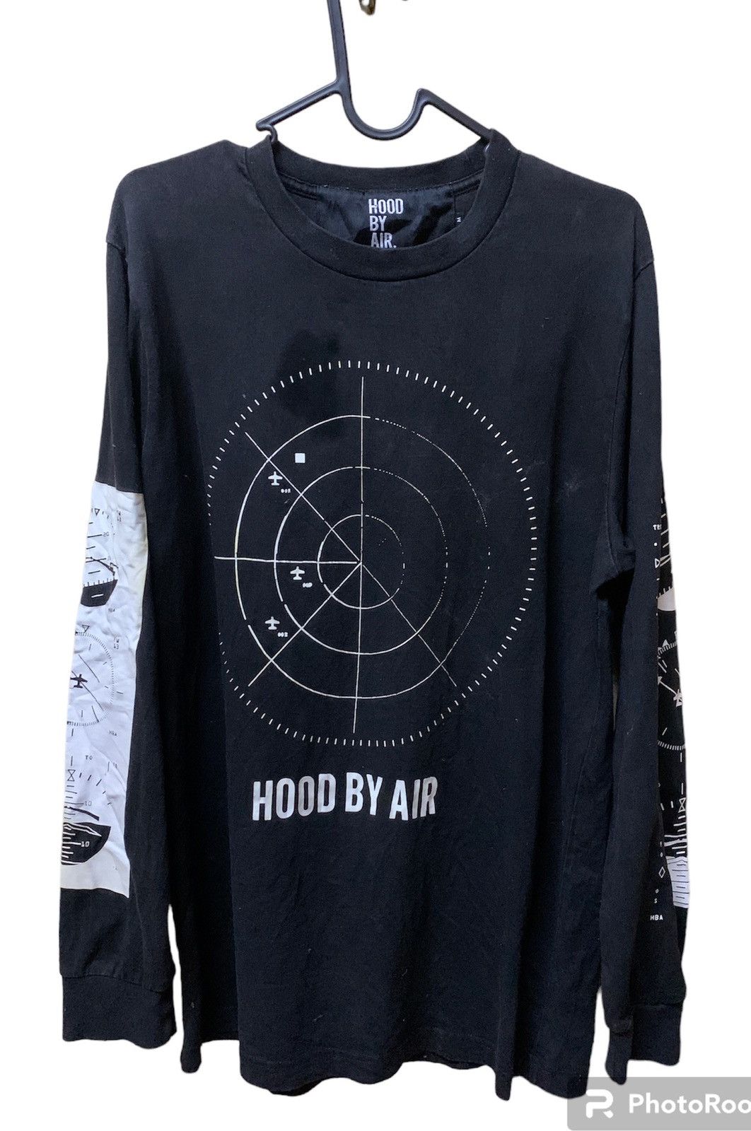 Hood by air long sales sleeve