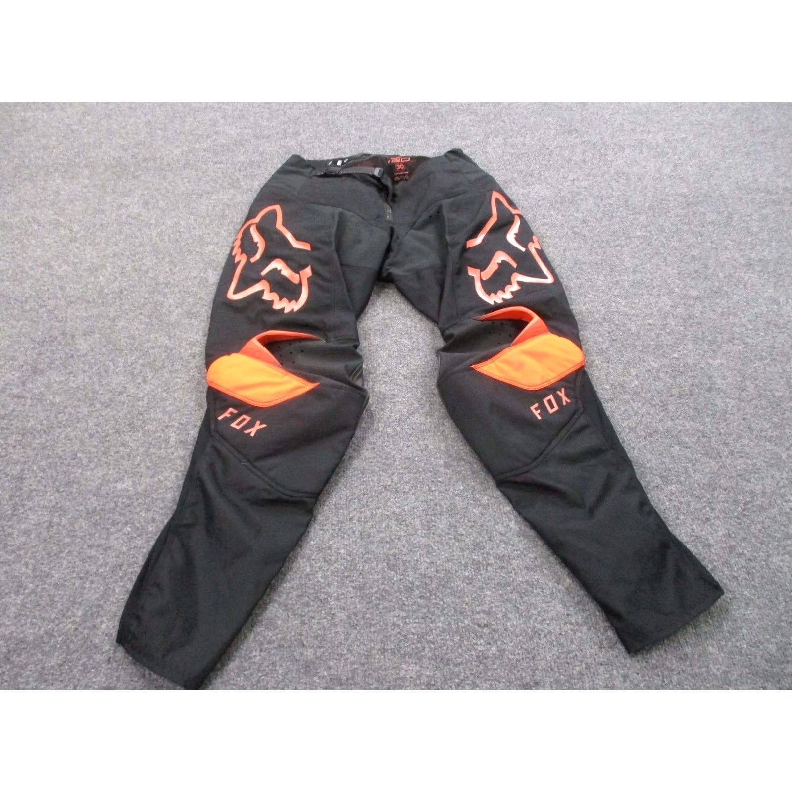 Fox Racing Fox Leather Pants Men's 30 Jogger Pants Black Fox Racing Pants Mens 30 Leather Motorcross Driving Biker Activewear 90s Fox Size US 30 / EU 46 - 2 Thumbnail