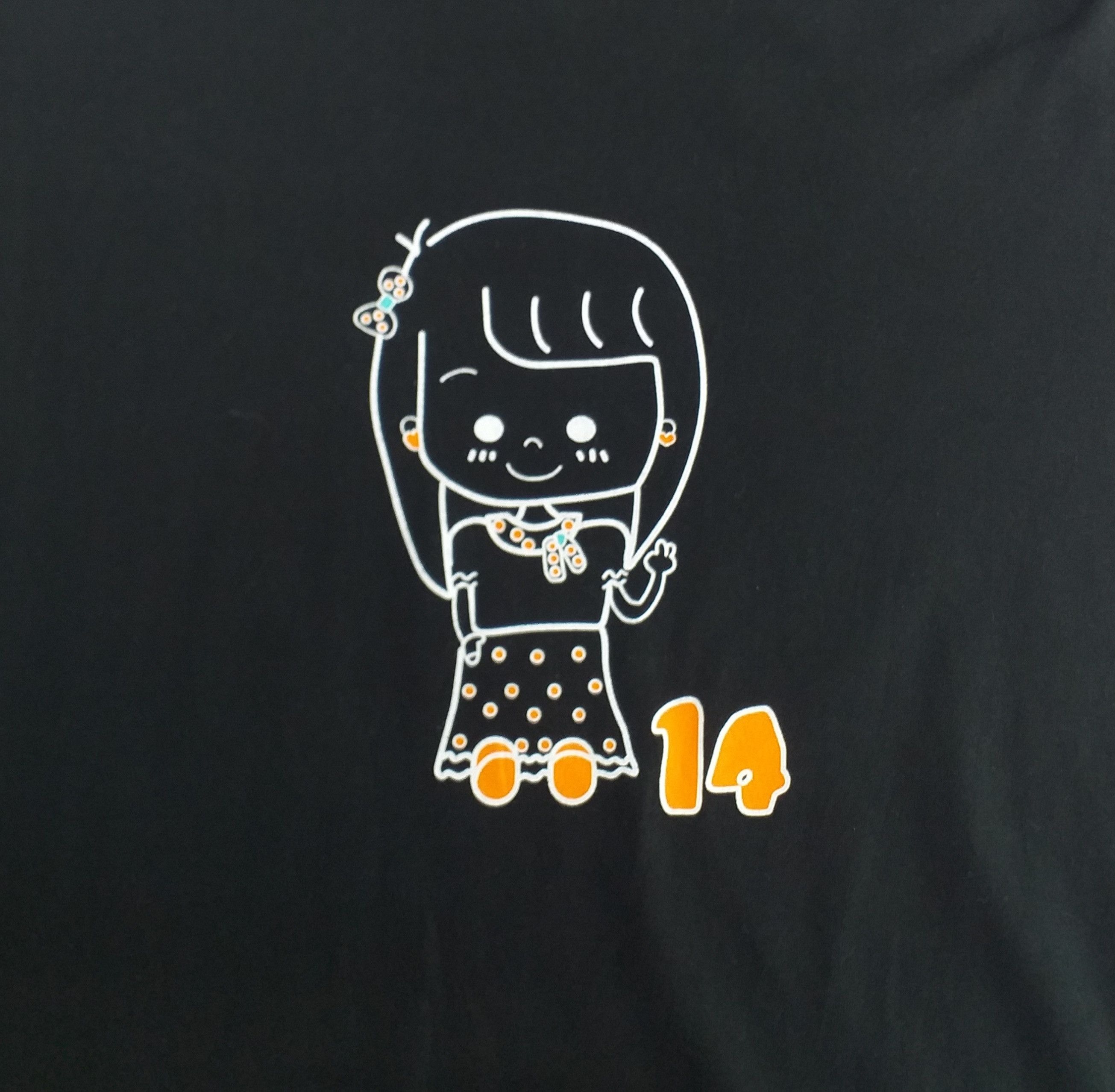 Anime Vintage Anima Akari Watanabe Large Tee -A027 Size US L / EU 52-54 / 3 - 5 Thumbnail