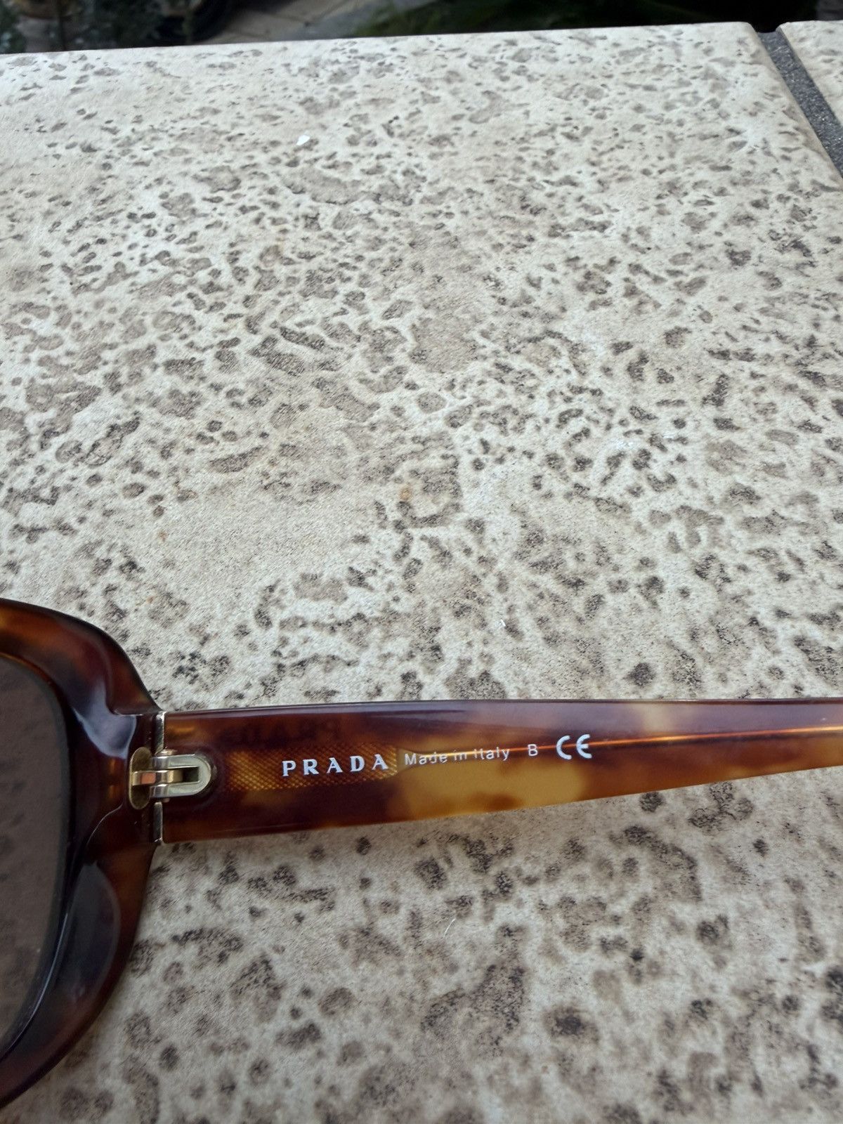 Prada Prada Sunglasses SPR 17P Brown Size ONE SIZE - 5 Thumbnail