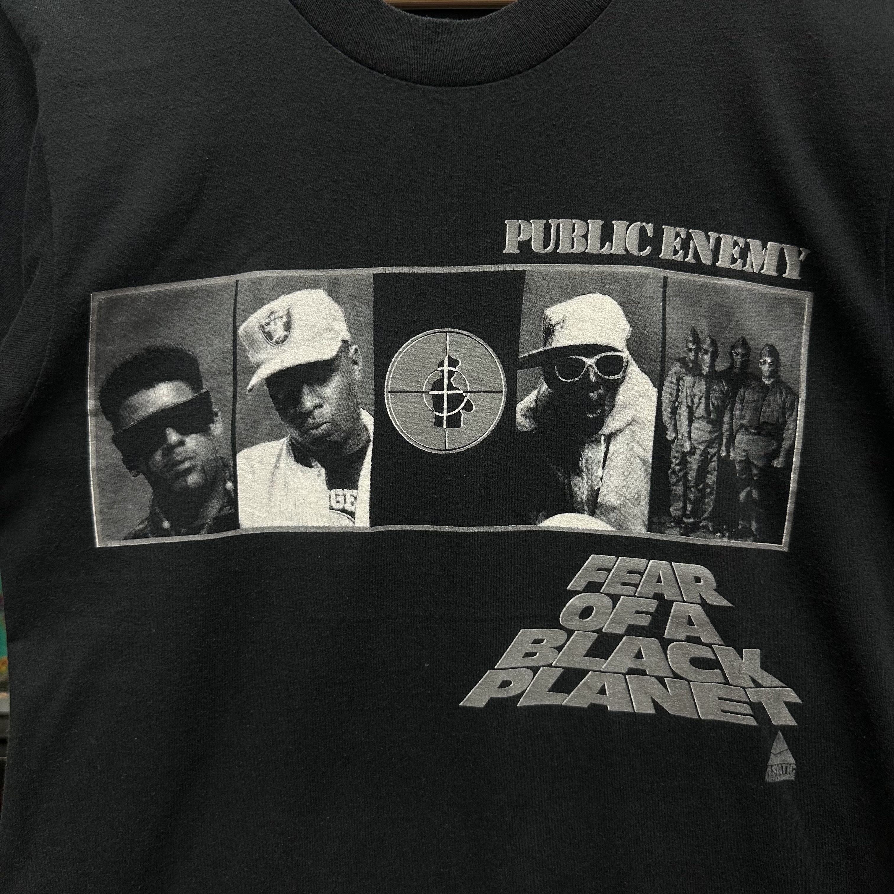 Band Tees PUBLIC ENEMY Fear of the Black Planet Vintage 90s Shirt Size US M / EU 48-50 / 2 - 2 Thumbnail