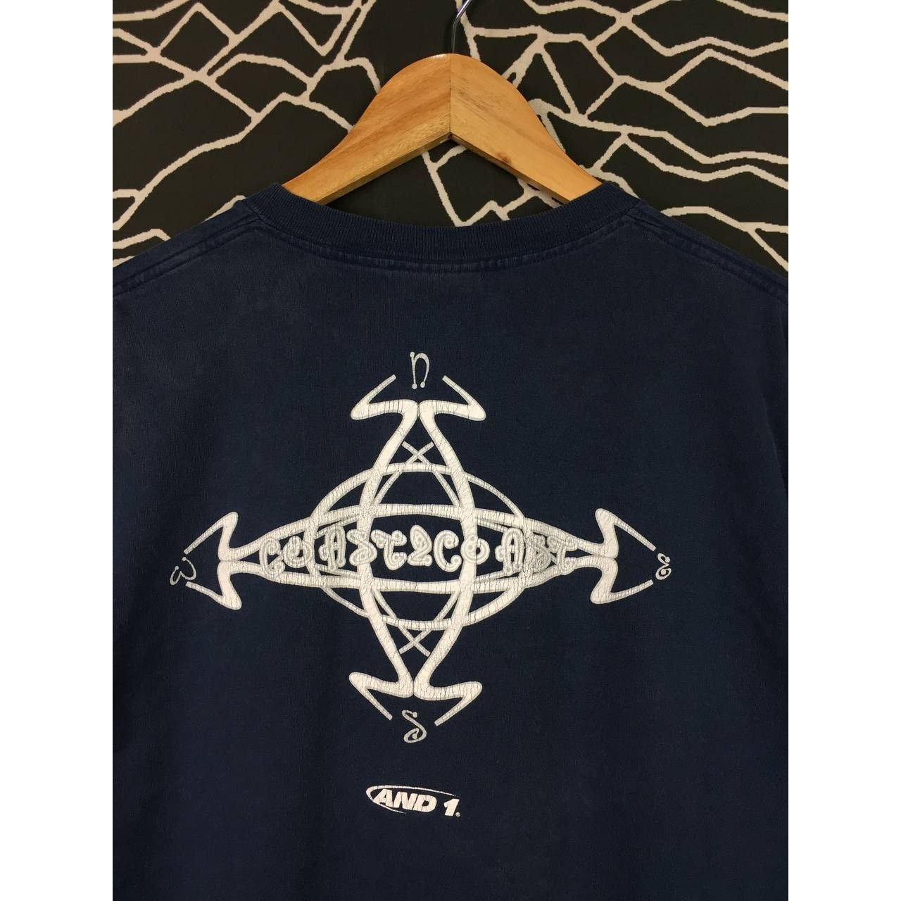 NBA × Vintage Vtg AND1 Basketball Big Logo Made In Usa Tee Size M Size US M / EU 48-50 / 2 - 7 Thumbnail