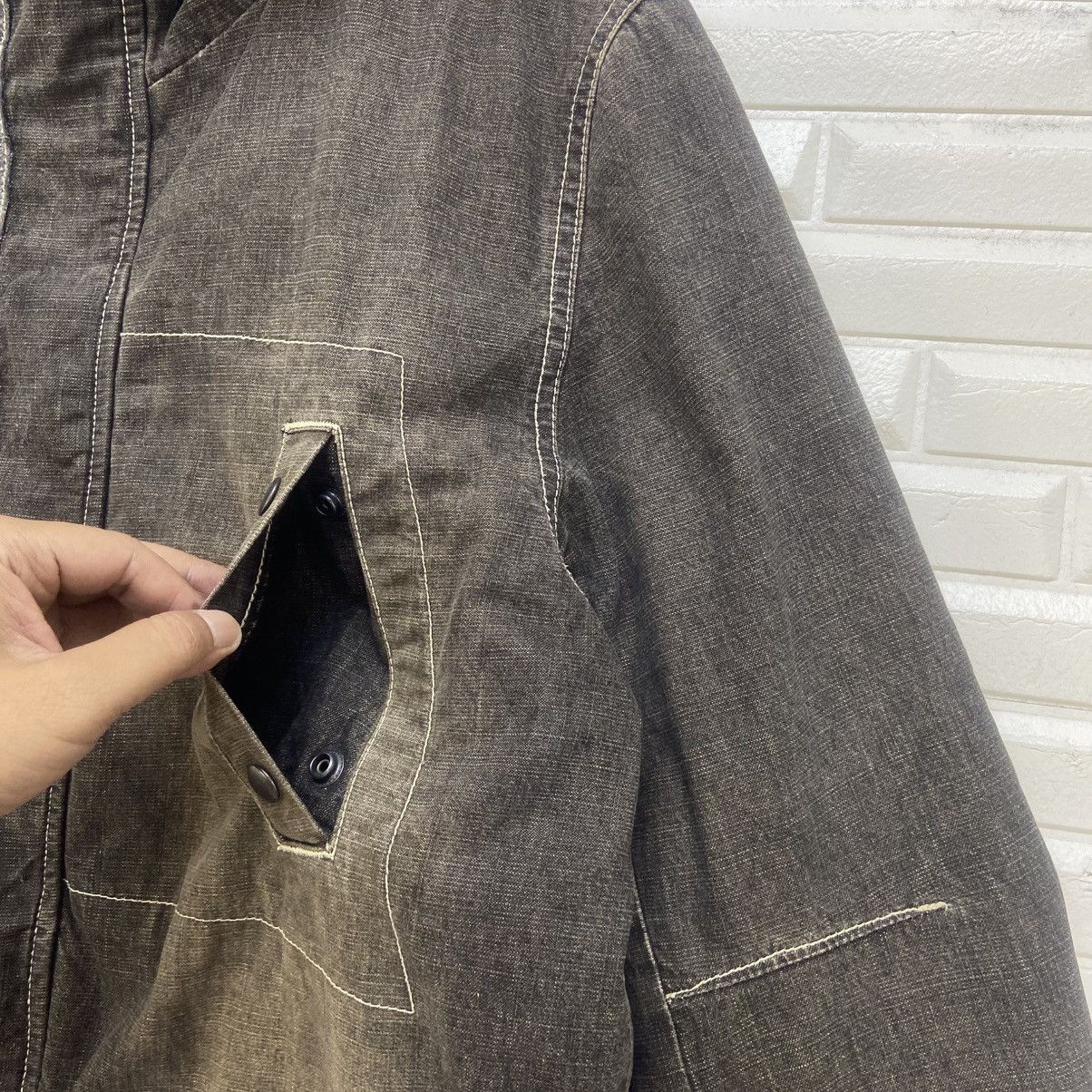 Japanese Brand Japanese Brand Allix Design Wear Denim Faux Fur Heavy Parka Size US M / EU 48-50 / 2 - 8 Thumbnail