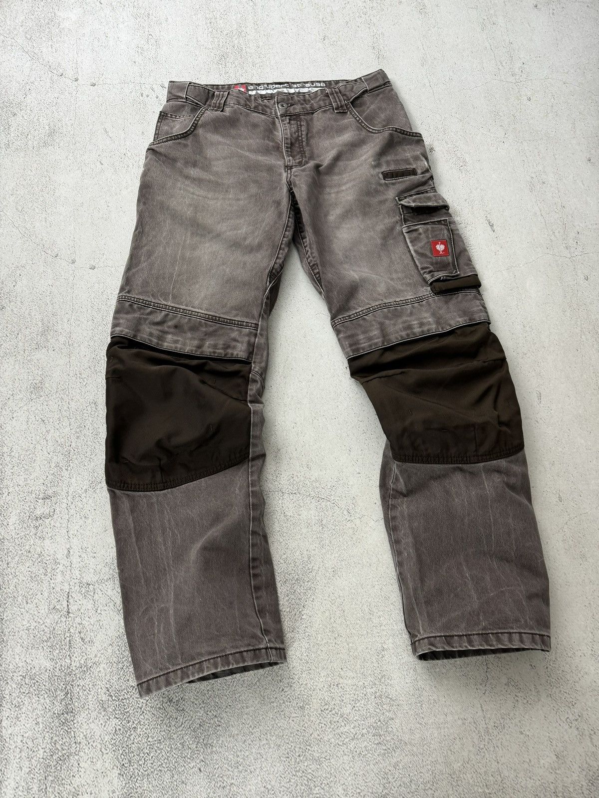 Other Engelbert Strauss Work Brown Cargo Denim Pants Size US 36 / EU 52 - 3 Thumbnail