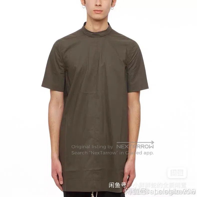 Rick Owens Rick Owens Arabian White Long Short Sleeves Size US XS / EU 42 / 0 - 7 Thumbnail