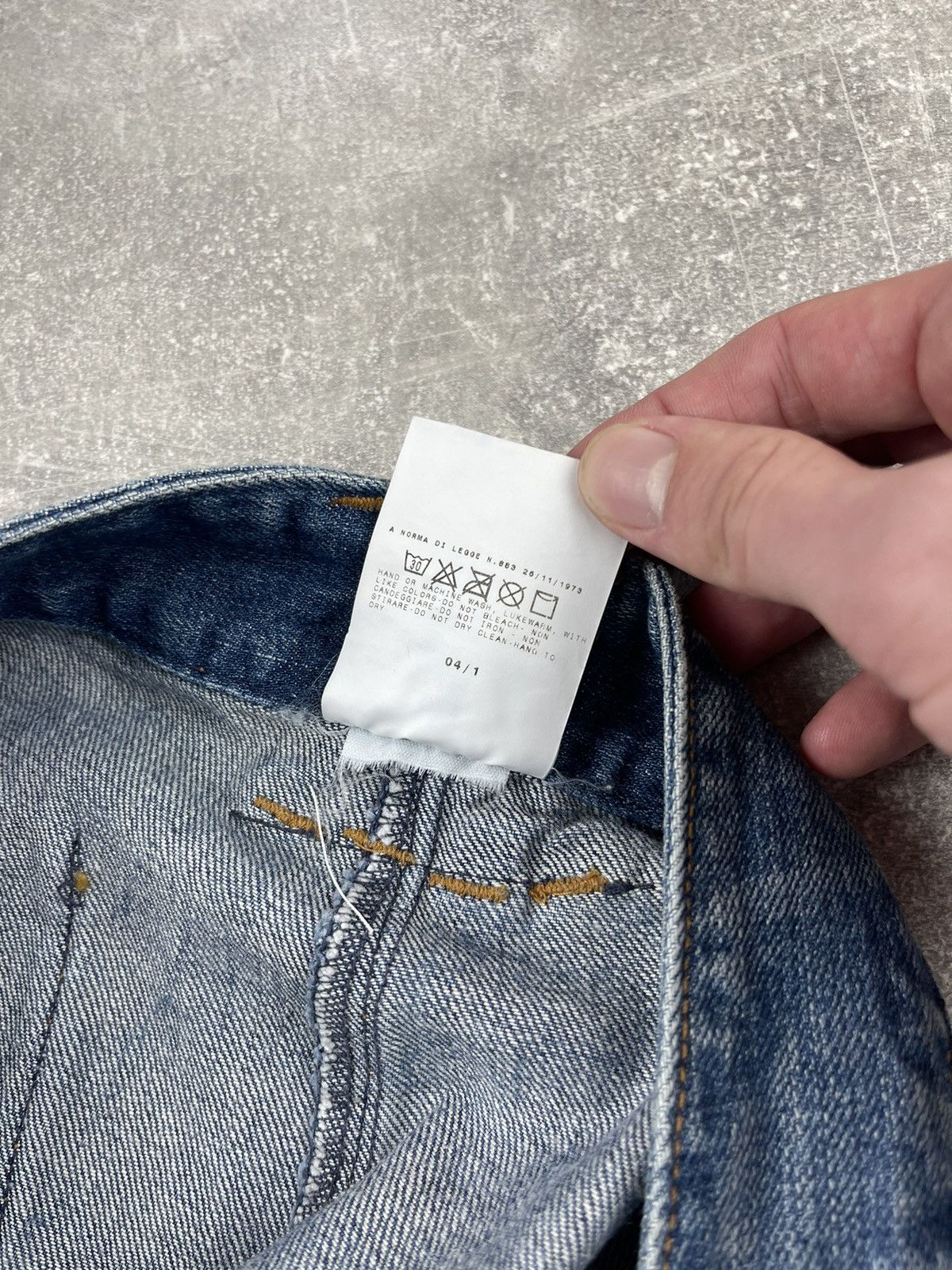 Dolce & Gabbana Dolce & Gabbana Distressed Flared Jeans Y2K Designer Denim Size 32" / US 10 / IT 46 - 12 Thumbnail