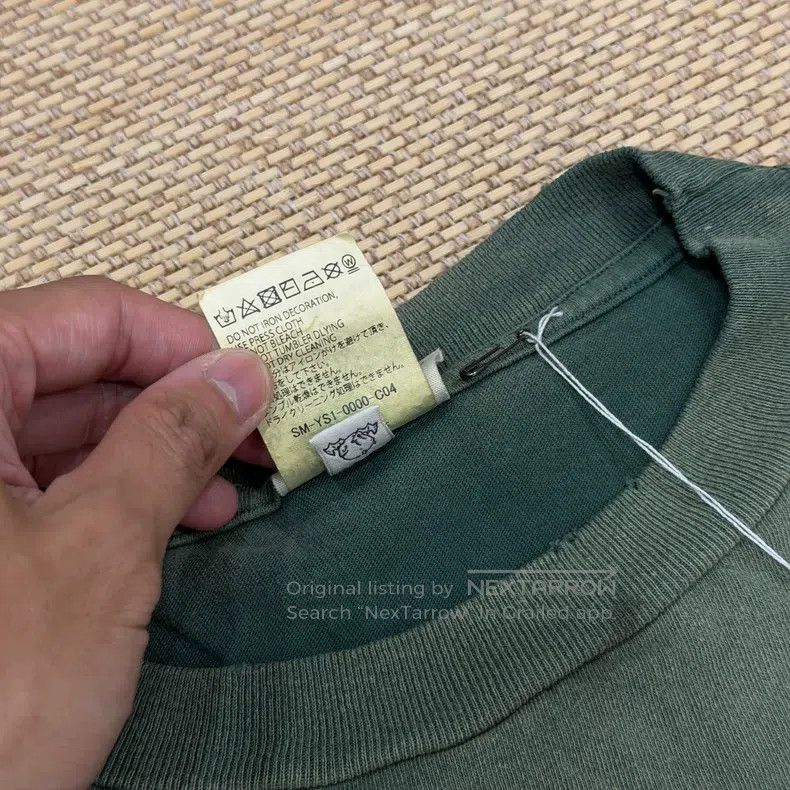 Saint Michael Saint Michael Collaboration washed green dissected short-s Size US L / EU 52-54 / 3 - 6 Thumbnail