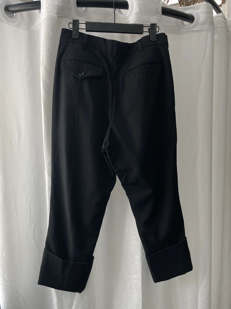 Comme des Garcons Comme des Garçons size s Black casual trousers Size US 28 / EU 44 - 2 Thumbnail