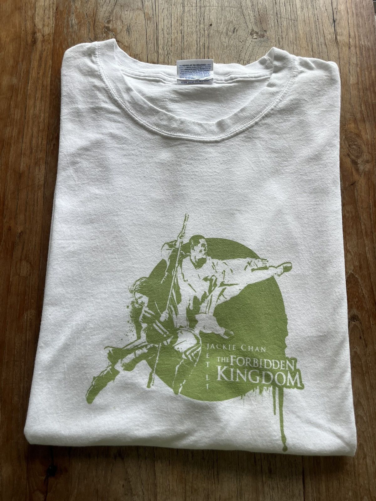 Vintage Vintage The Forbidden Kingdom Movie Film Tshirt Size US XL / EU 56 / 4 - 1 Thumbnail
