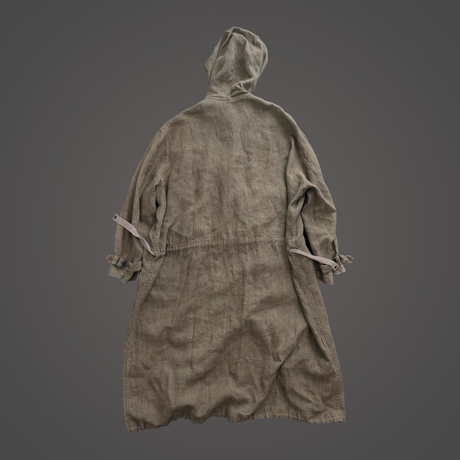 Y's × Yohji Yamamoto ⚡RARE⚡ Yohji Yamamoto Y’s for Men 80s linen coat Size US XL / EU 56 / 4 - 2 Thumbnail