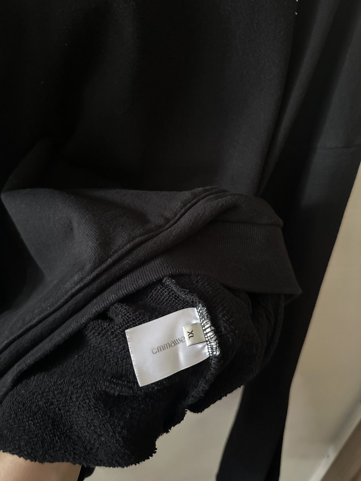 CMMAWEAR CMMAWEAR SS23 US blakc hoodie Size US XL / EU 56 / 4 - 6 Thumbnail