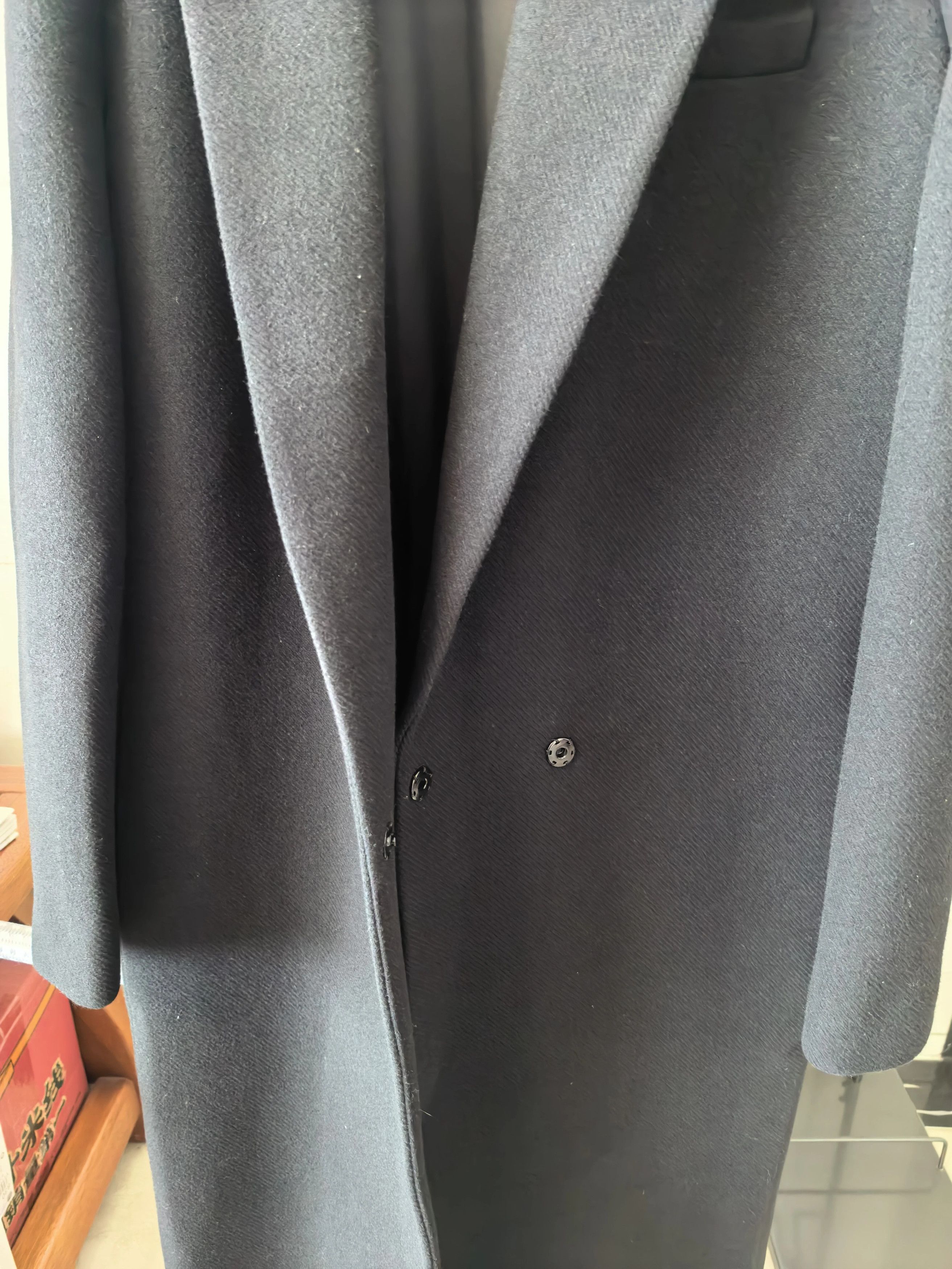 Loewe LOEWE FW23 old money solid color wool coat 38 Size XS / US 0-2 / IT 36-38 - 6 Thumbnail