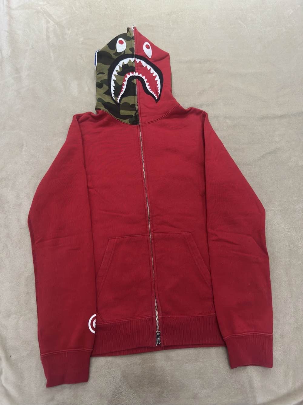 Bape A BATHING APE Shark Hoodie Size S Size US S / EU 44-46 / 1 - 1 Thumbnail