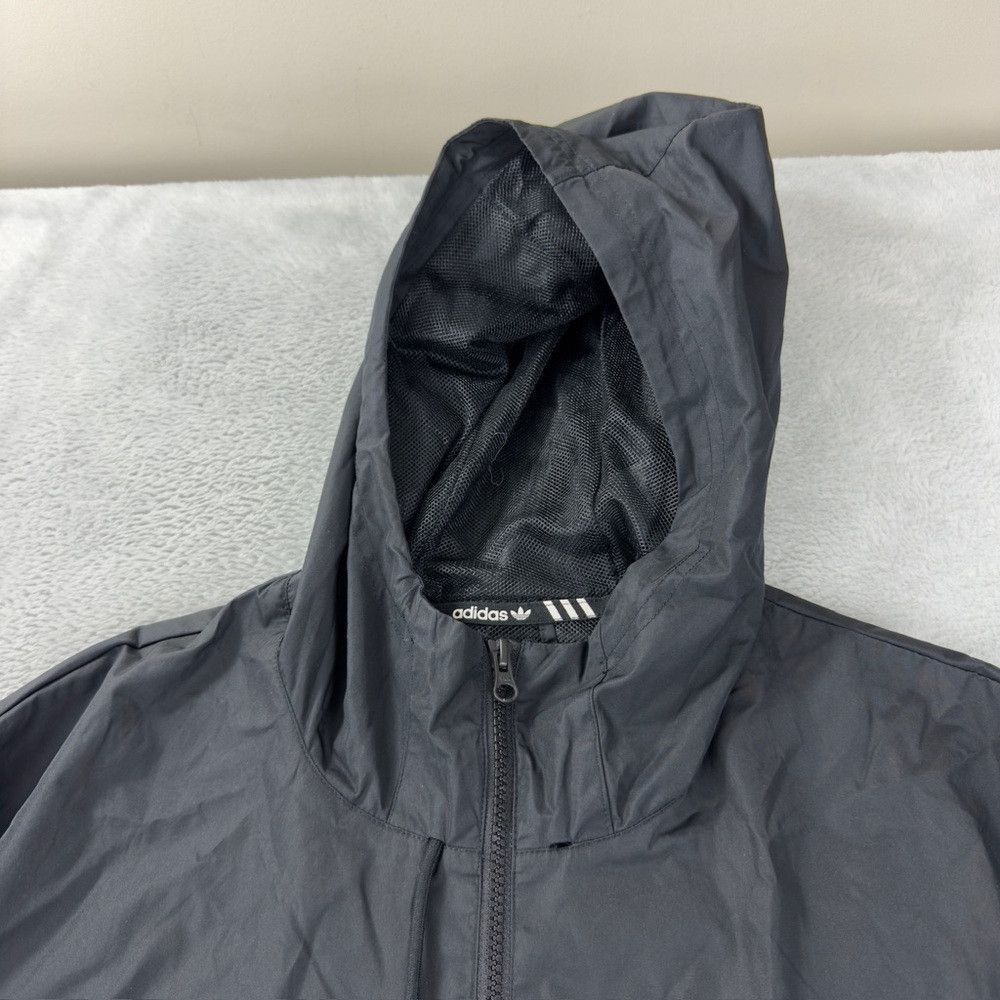 Adidas Adidas Originals Black Windbreaker Lightweight Jacket Men’s Size US XL / EU 56 / 4 - 3 Thumbnail