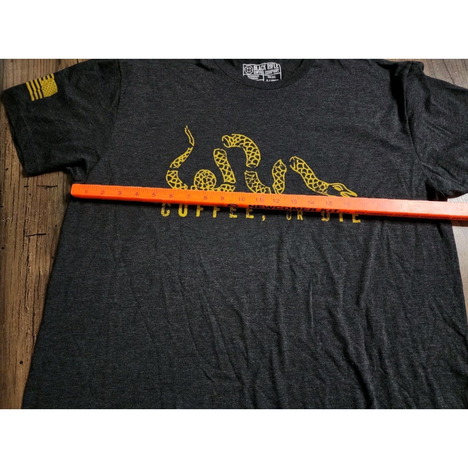 Doublet Black Rifle Coffee Company T Shirt Mens XL Coffee or Die Double Sided Size US XL / EU 56 / 4 - 3 Thumbnail