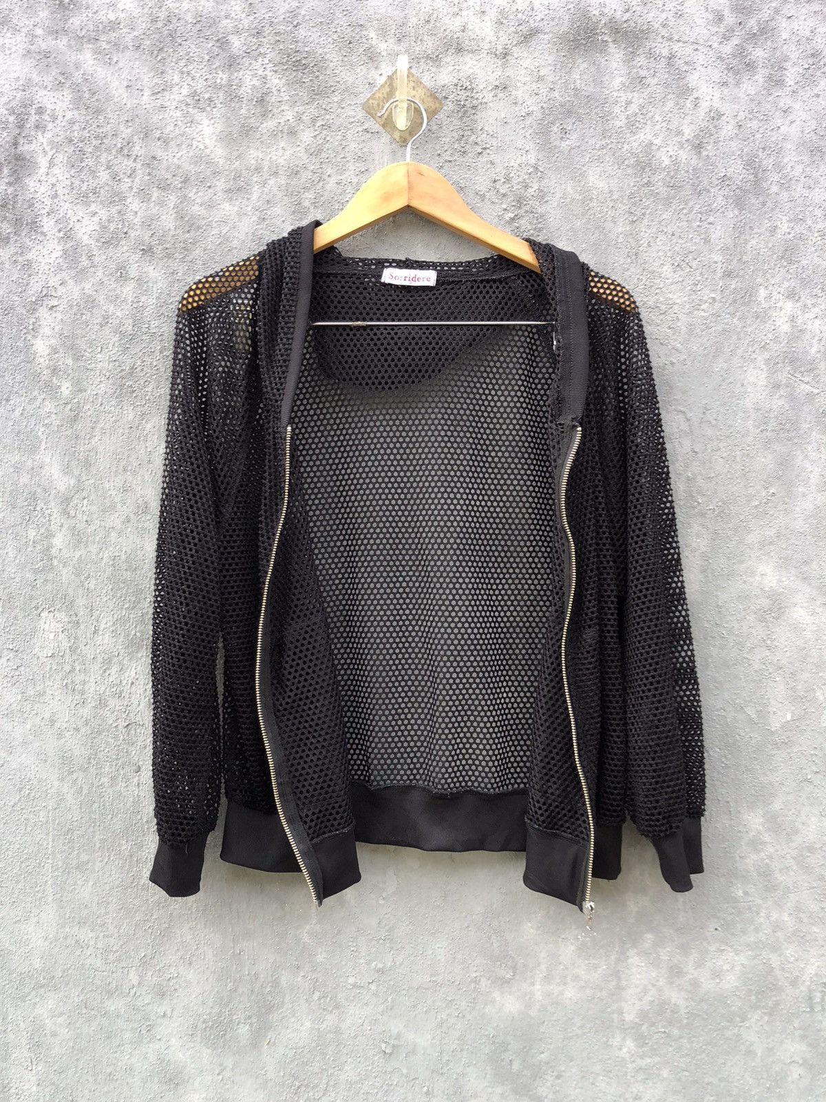 Japanese Brand Sorridere Mesh Hoodie Zipper If Six Was Nine Style Brand Size US M / EU 48-50 / 2 - 9 Thumbnail