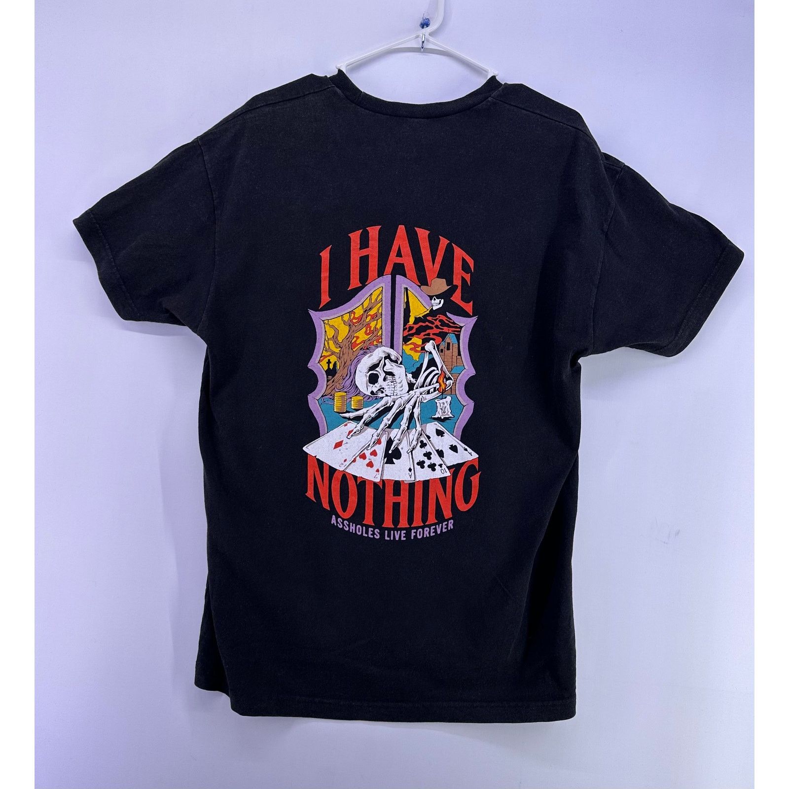 & Other Stories I Have Nothing A..Holes Live For Ever Black Tshirt Size XL Size US XL / EU 56 / 4 - 6 Thumbnail