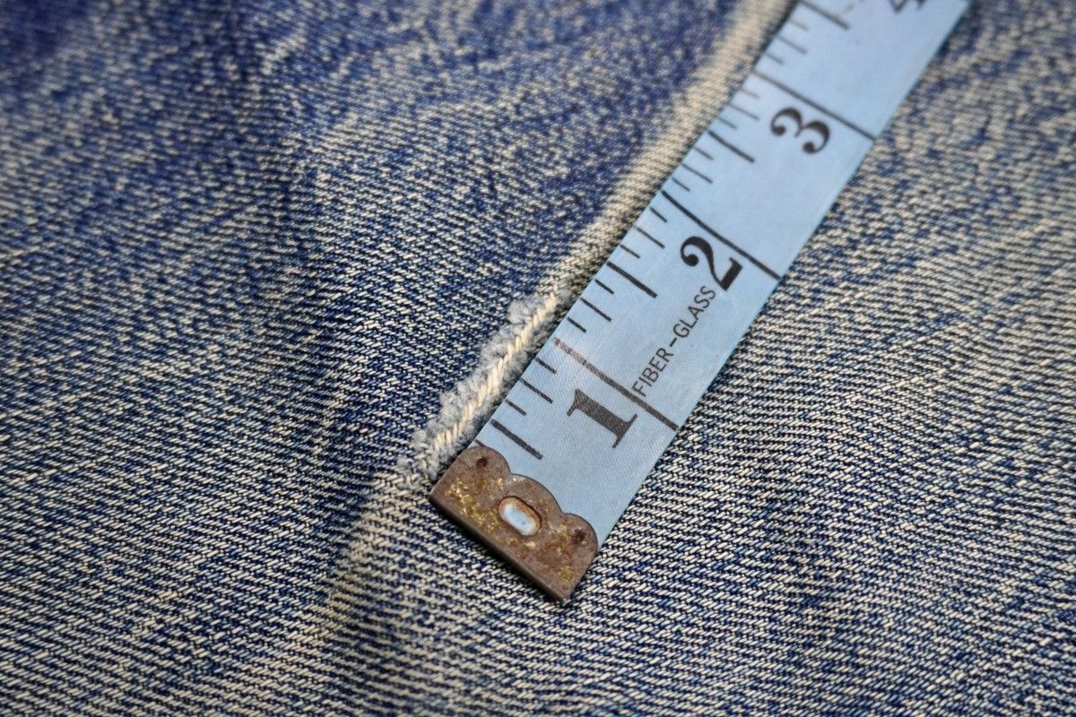 Denime × Japanese Brand × Vintage Vintage DENIME selvedge distressed jeans japanese brand Size US 30 / EU 46 - 16 Thumbnail