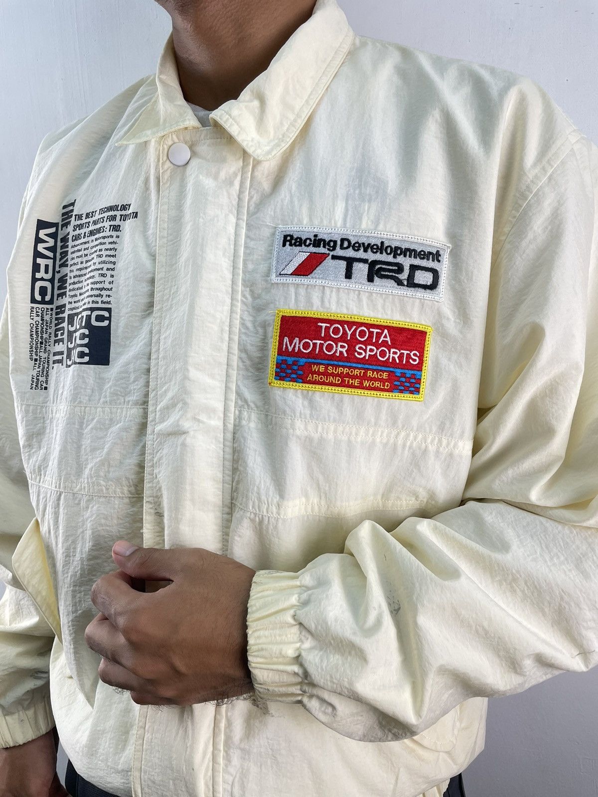 Sports Specialties Vintage 90s Toyota TRD Bomber Jacket WRC Size US L / EU 52-54 / 3 - 2 Thumbnail