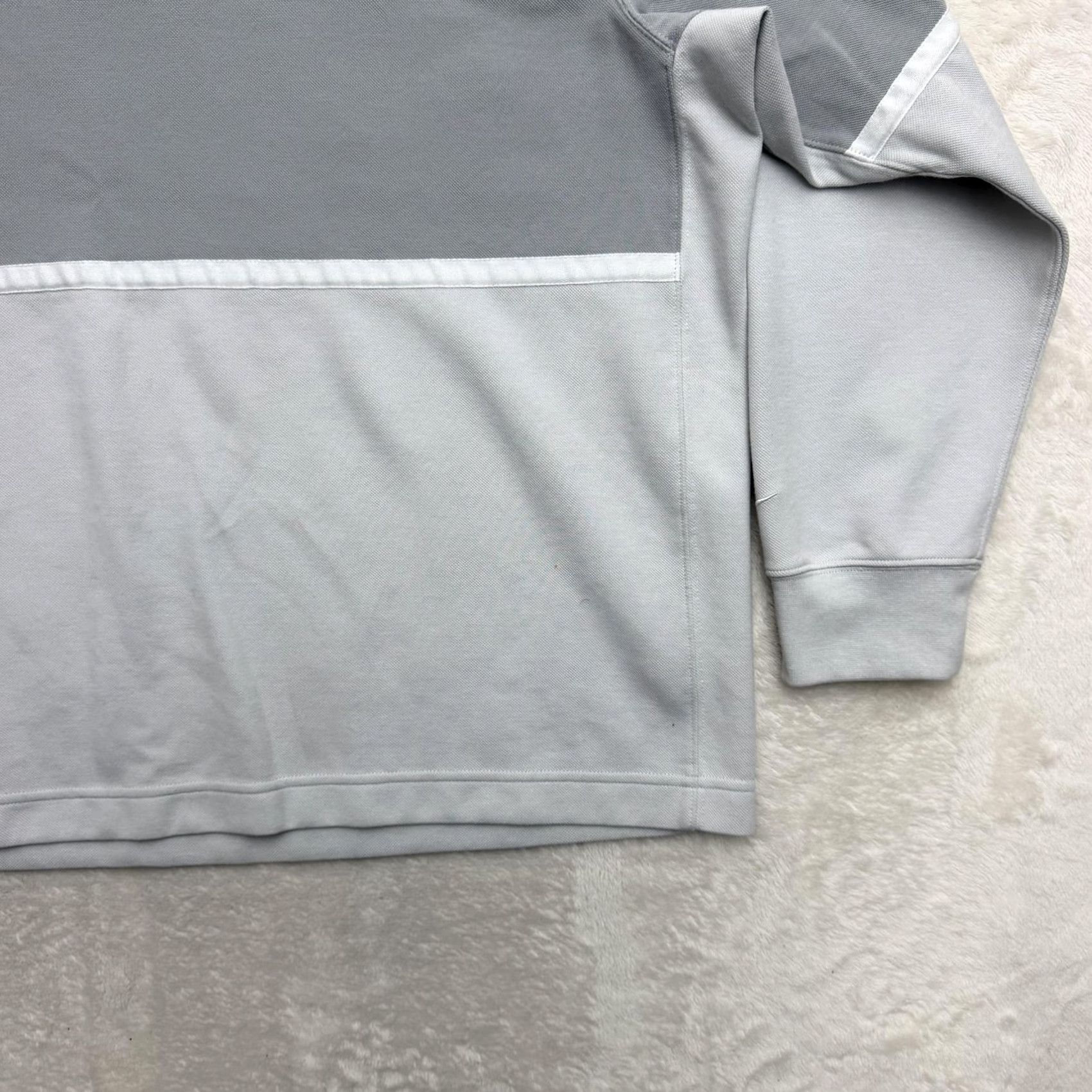 Nike Nike Dri-FIT Henley Shirt Mens 2XL Gray Colorblock Rugby Athletic Preppy Heavy Size US XXL / EU 58 / 5 - 4 Thumbnail