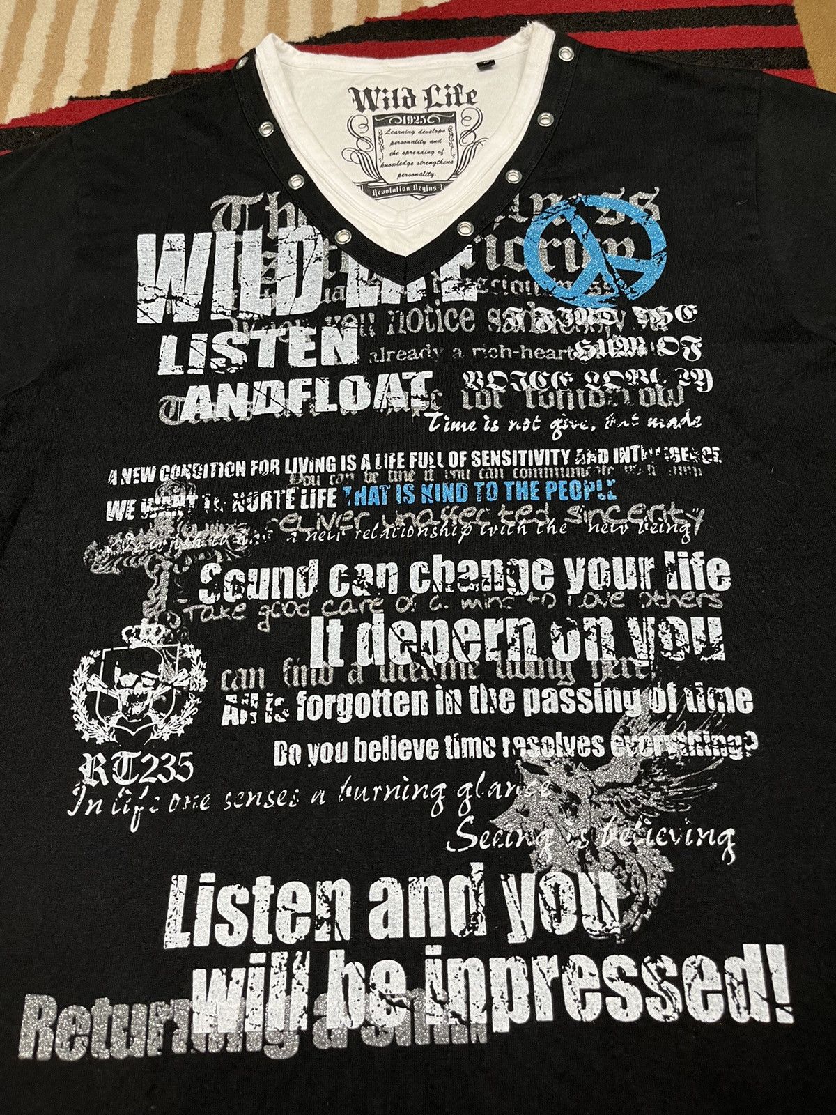 Japanese Brand Wild Life Y2K T-shirt Size US M / EU 48-50 / 2 - 3 Thumbnail