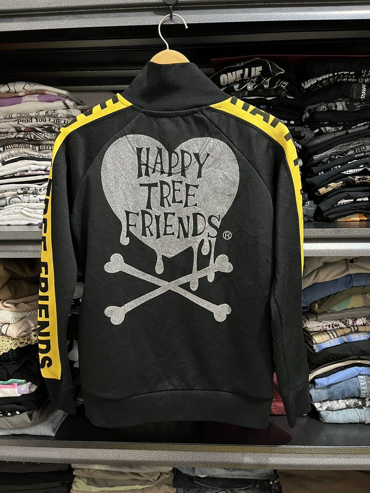 Other HTF HARAJUKU TRACK TOP Size S / US 4 / IT 40 - 2 Thumbnail