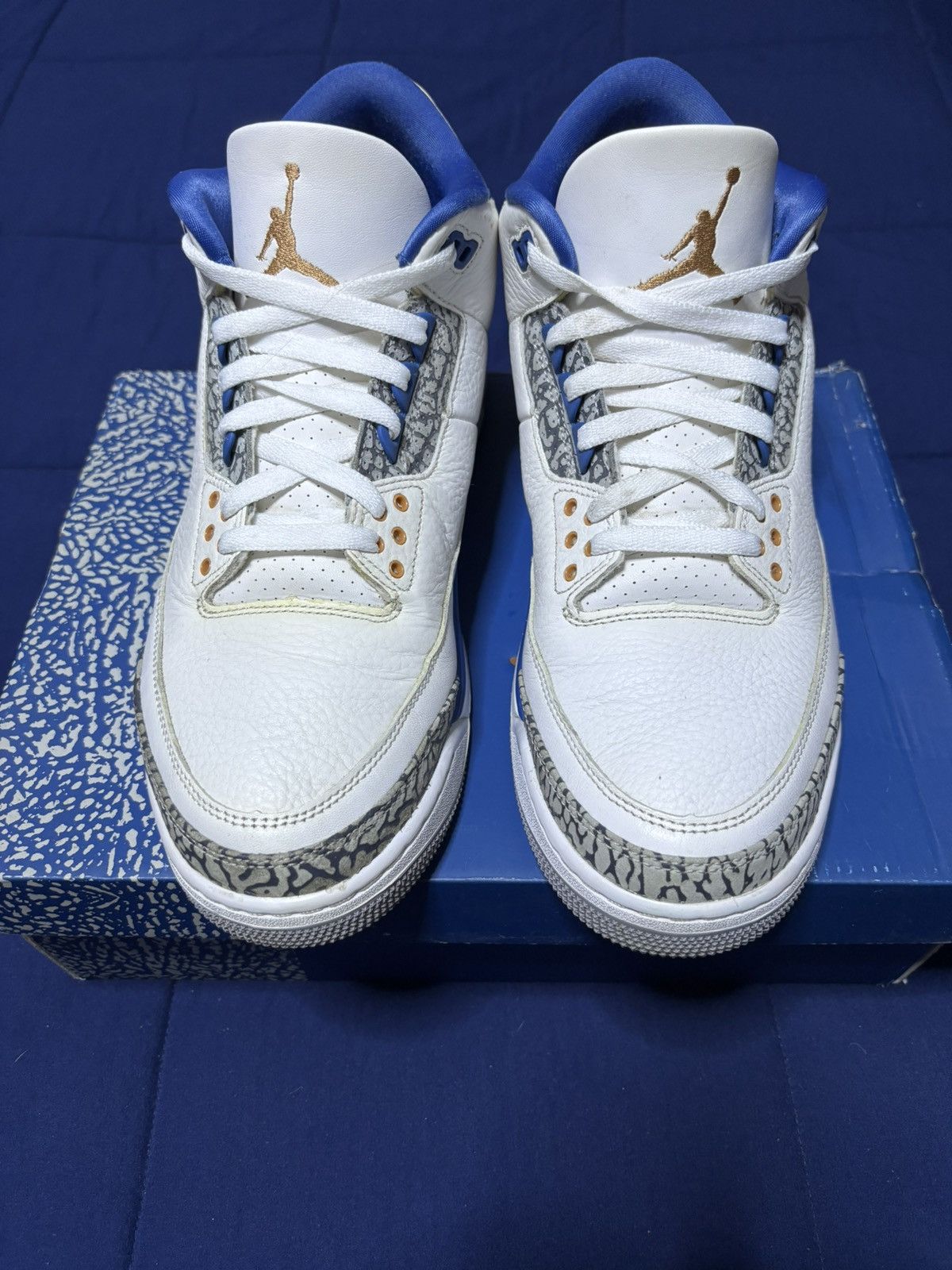 Jordan Brand Jordan 3 Retro Washington Wizards 2023 Size 12 Size US 12 / EU 45 - 1 Thumbnail