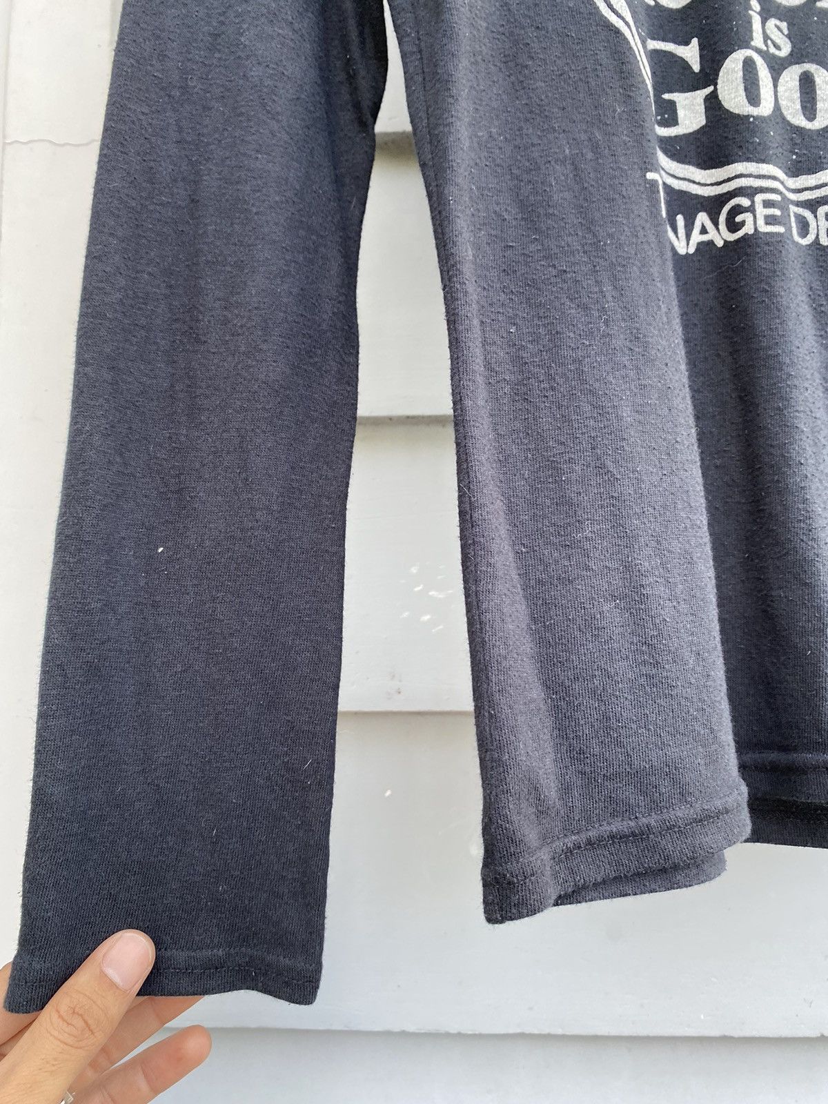 Vintage Moussy Teenage Dessert! Heroine Is Good Longsleeve Japan Size S / US 4 / IT 40 - 6 Thumbnail