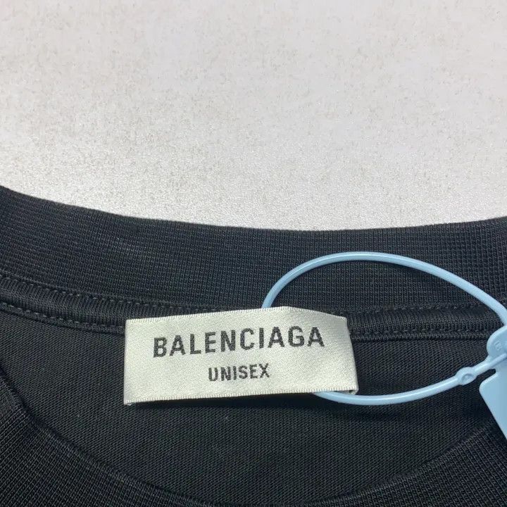 Balenciaga Balenciaga Paris Logo Graphic T-Shirt 0079-2507 Size L / US 10 / IT 46 - 2 Thumbnail