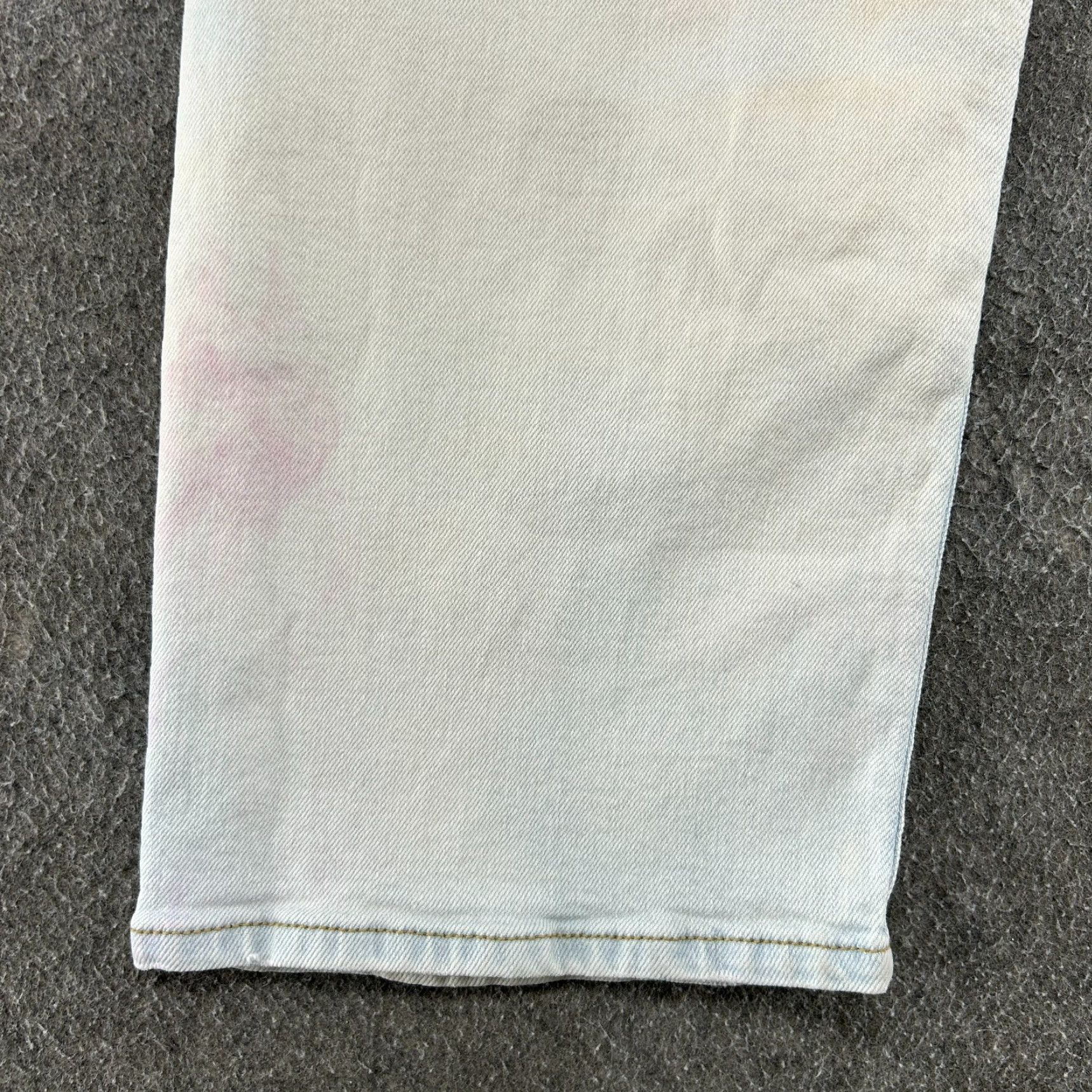 Levi's Levi's Jeans 31x27 Blue Light Wash Distressed 501 Ribcage Ankle Womens Regular Cotton Lyosil Versatile 80s 90s Retro Size 24" / US 00 / IT 34 - 6 Thumbnail