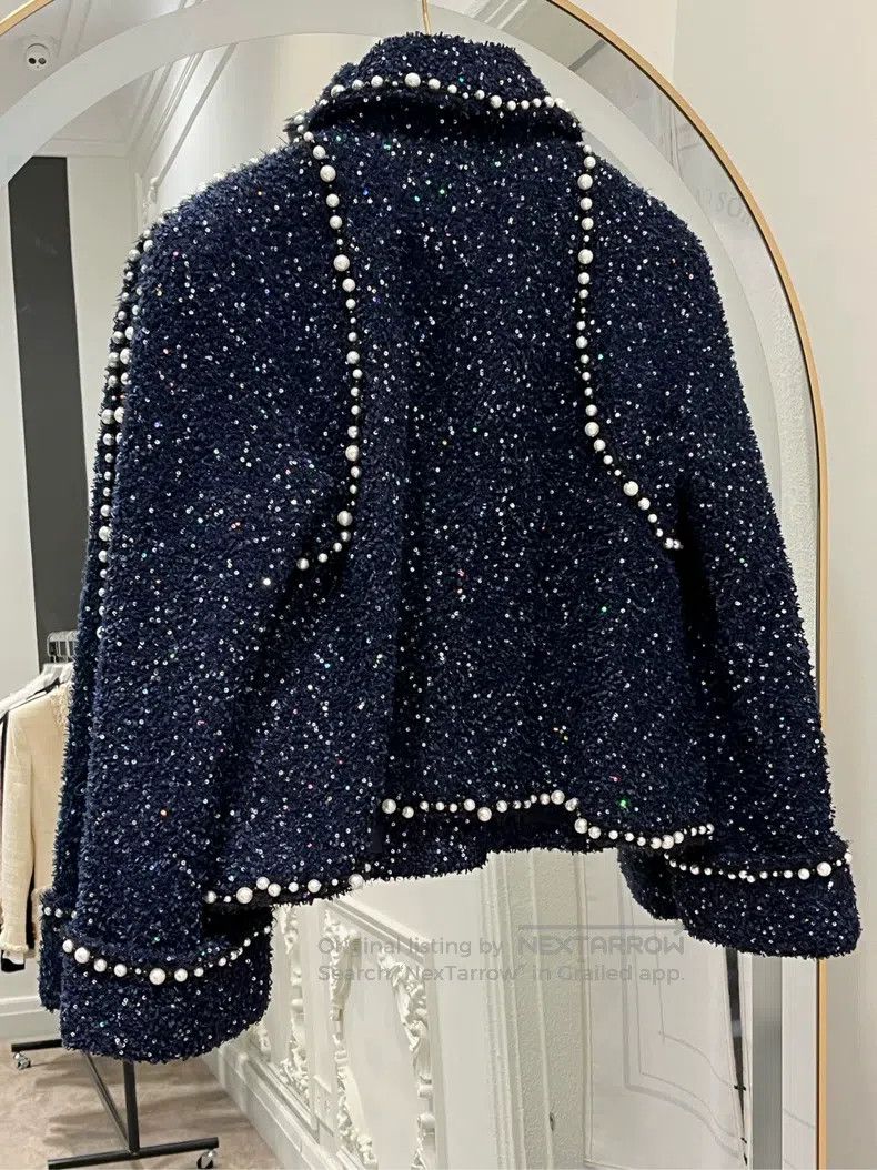 Chanel Chanel 17-year-old ground control series blue pearl sequin Size XS / US 0-2 / IT 36-38 - 2 Thumbnail